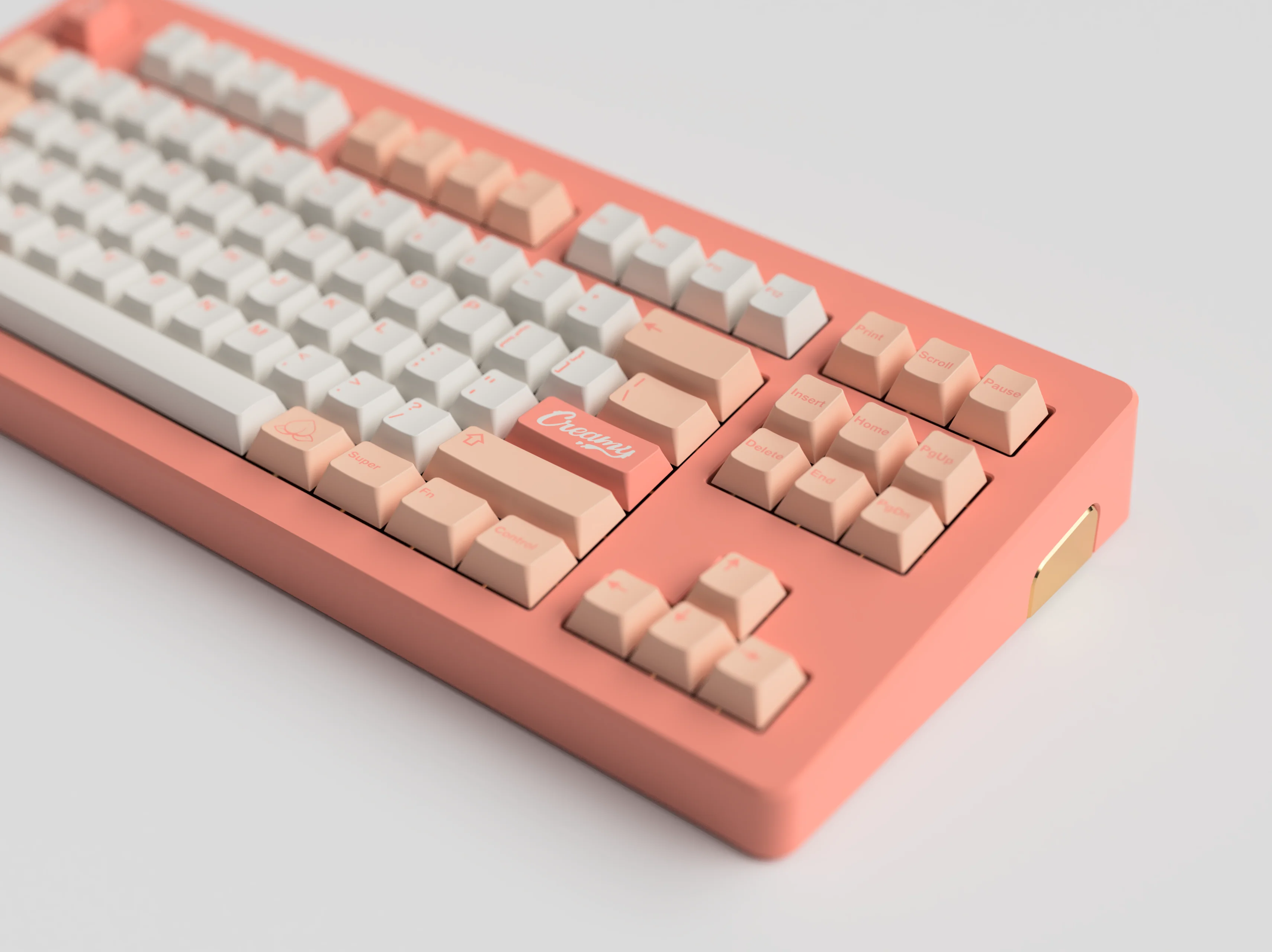 [In Stock] GMK Peaches n Cream Lite - Image 3