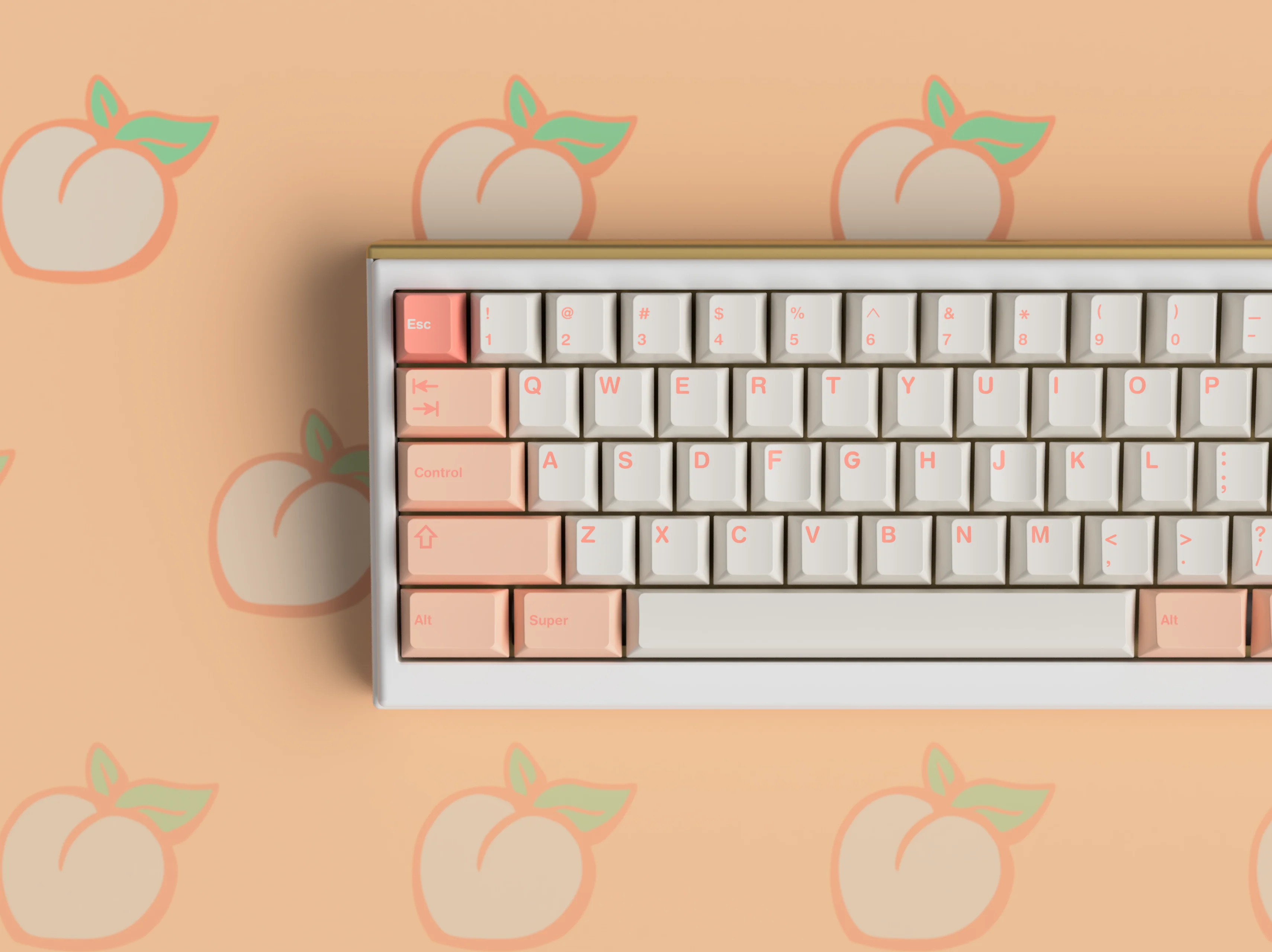 [In Stock] GMK Peaches n Cream Lite - Image 6