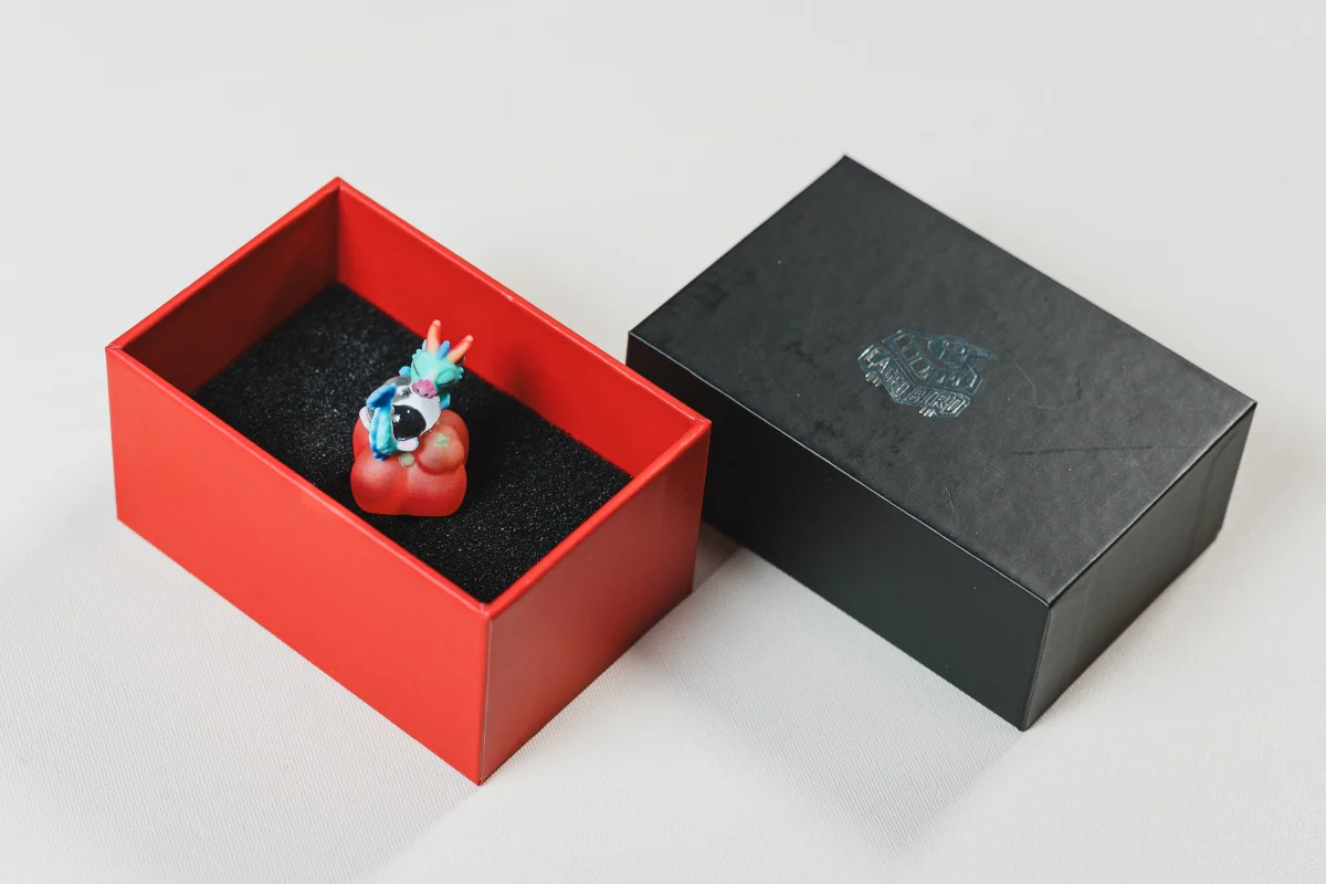 [In Stock] Cagedbird Azure Dragon Artisan Keycaps - Image 11