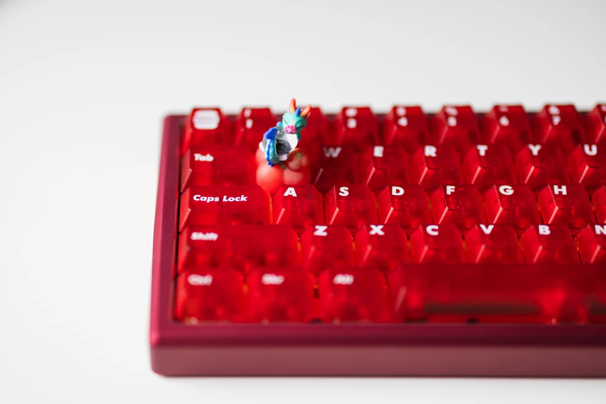 [In Stock] Cagedbird Azure Dragon Artisan Keycaps - Image 14
