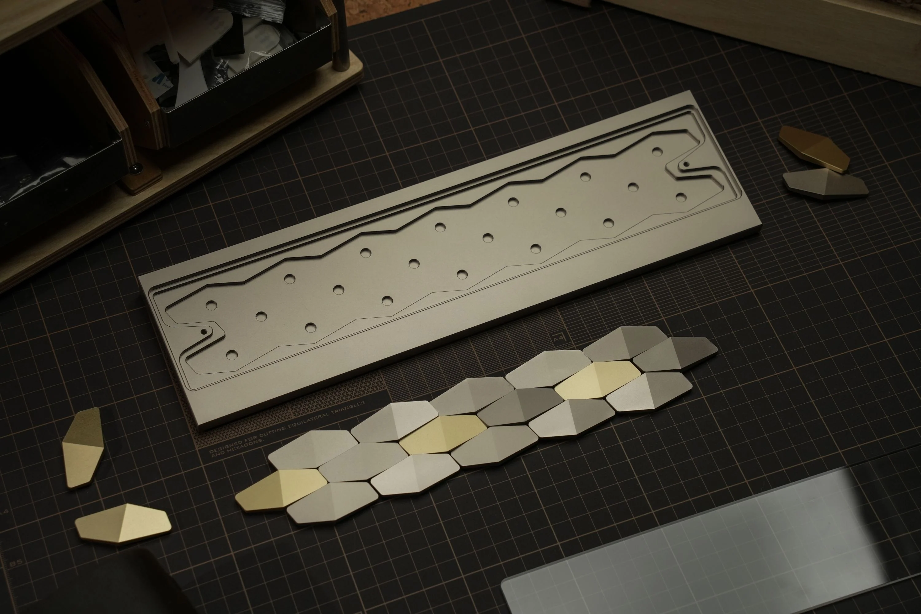 [In Stock] Dragon Scales Wrist Rest 65%-Silicone Connector Version - Image 18
