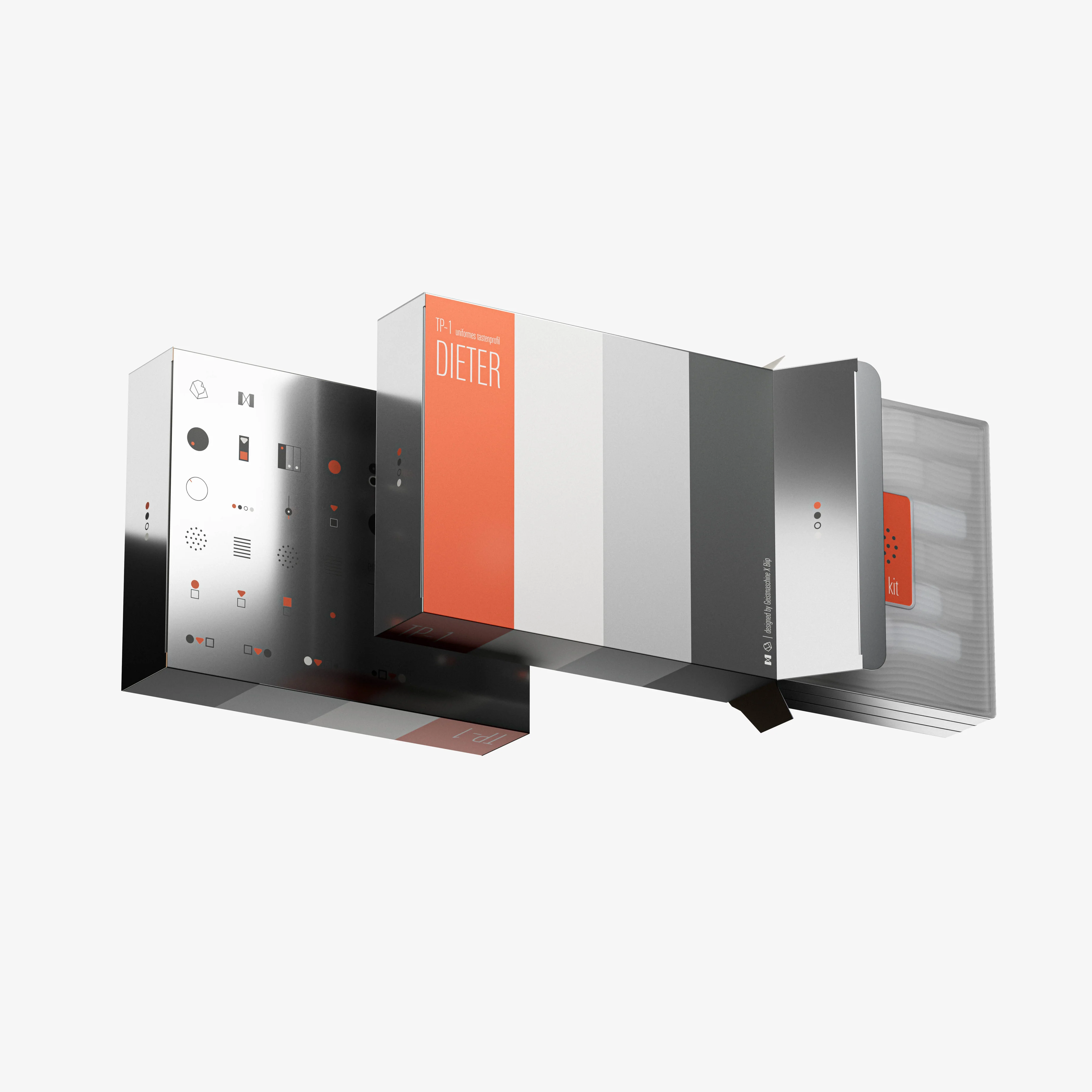[In Stock] Geistmaschine TP-1 Dieter PBT Keycap Set - Image 9