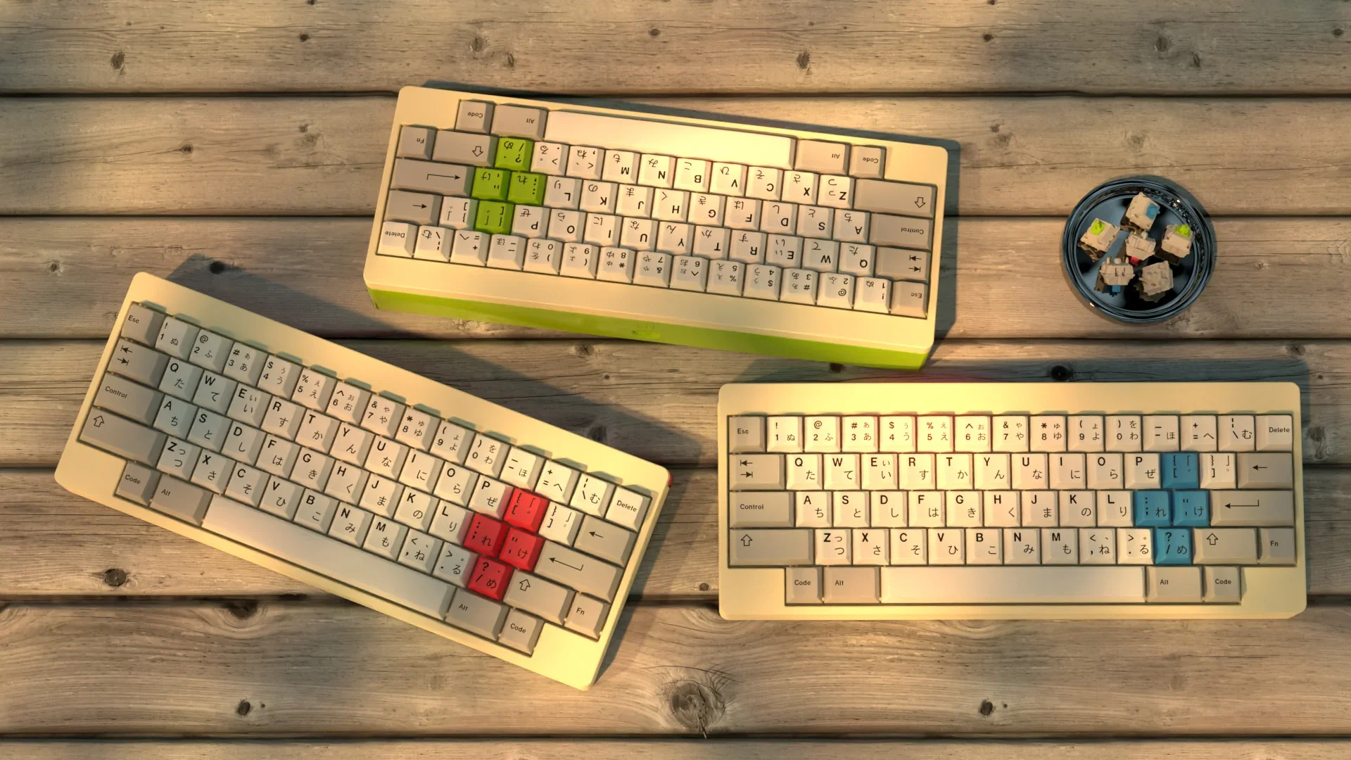 [In Stock] GMK Modern Japanese Desko - Image 4