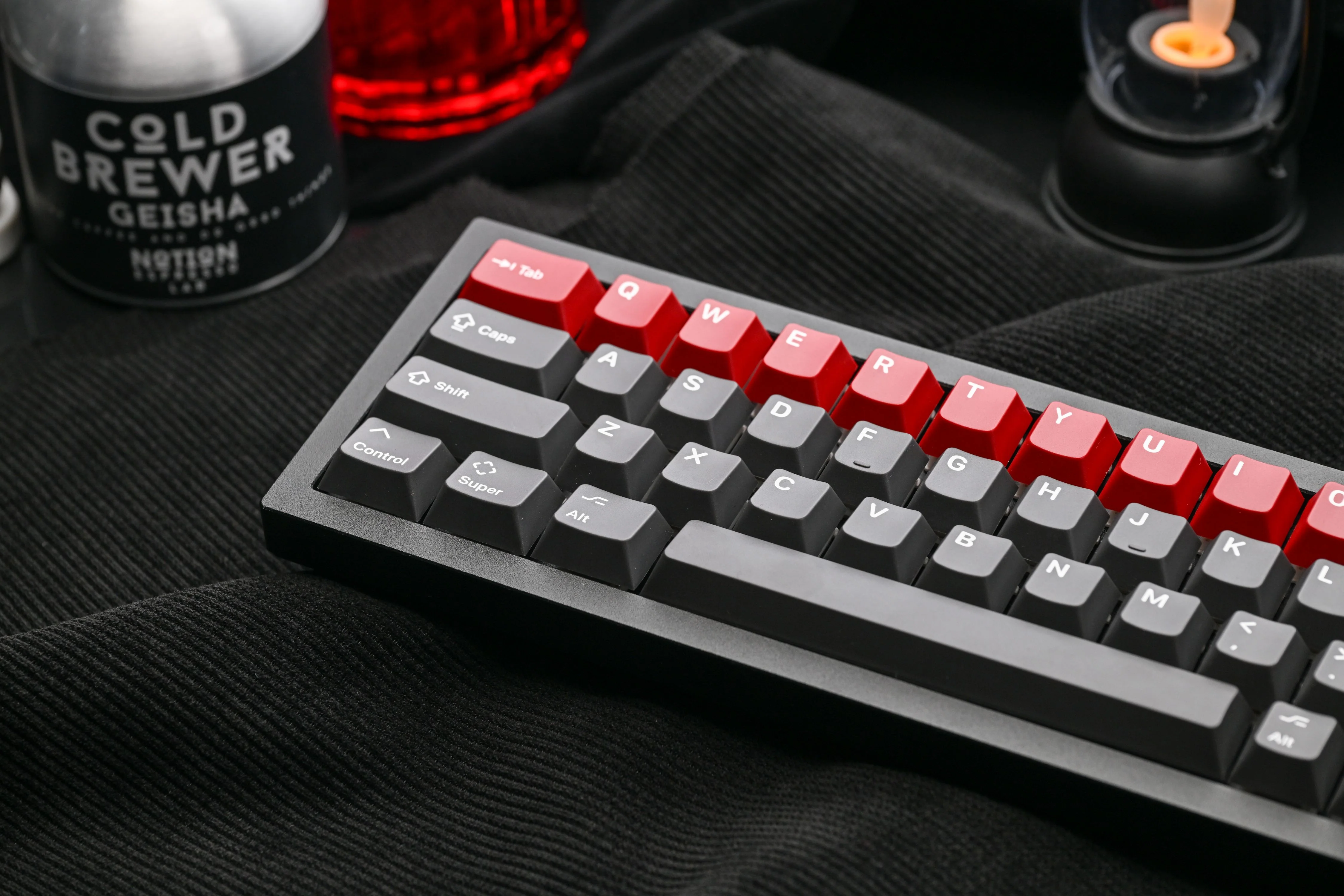 [In Stock] KAP Grey Alert PBT Double-Shot Keycap Set - Image 5