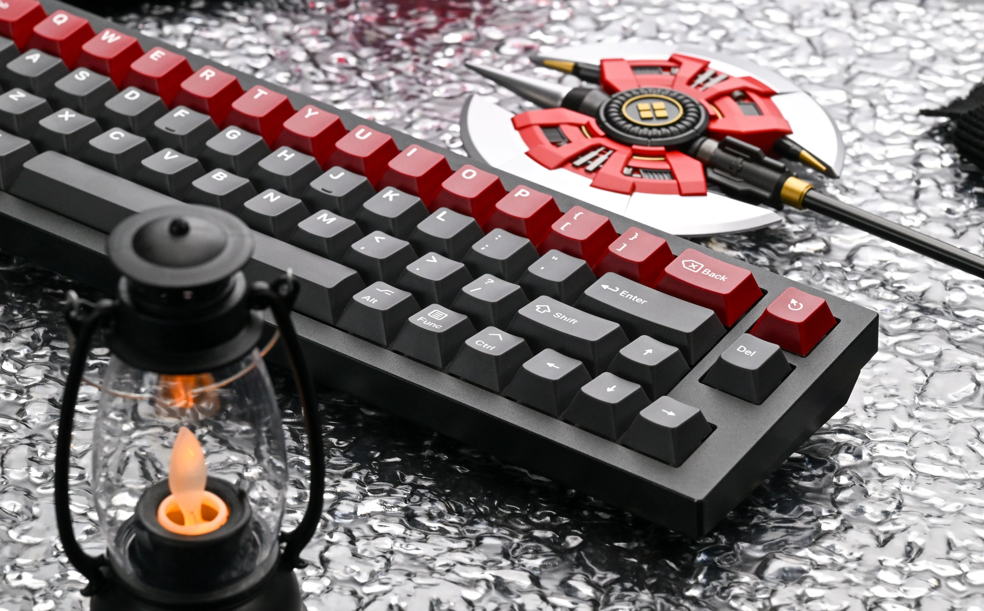 [In Stock] KAP Grey Alert PBT Double-Shot Keycap Set - Image 6