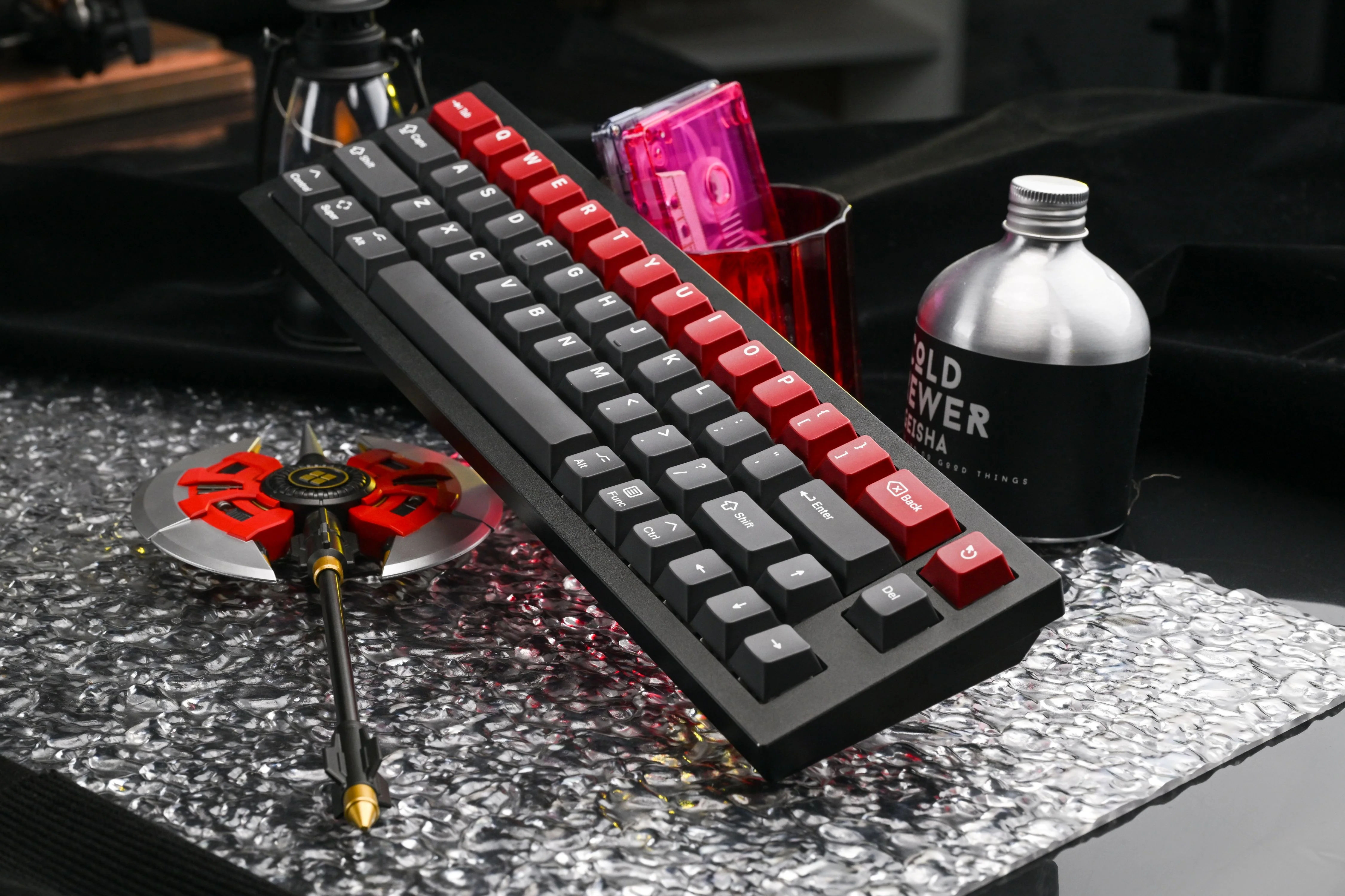 [In Stock] KAP Grey Alert PBT Double-Shot Keycap Set - Image 7