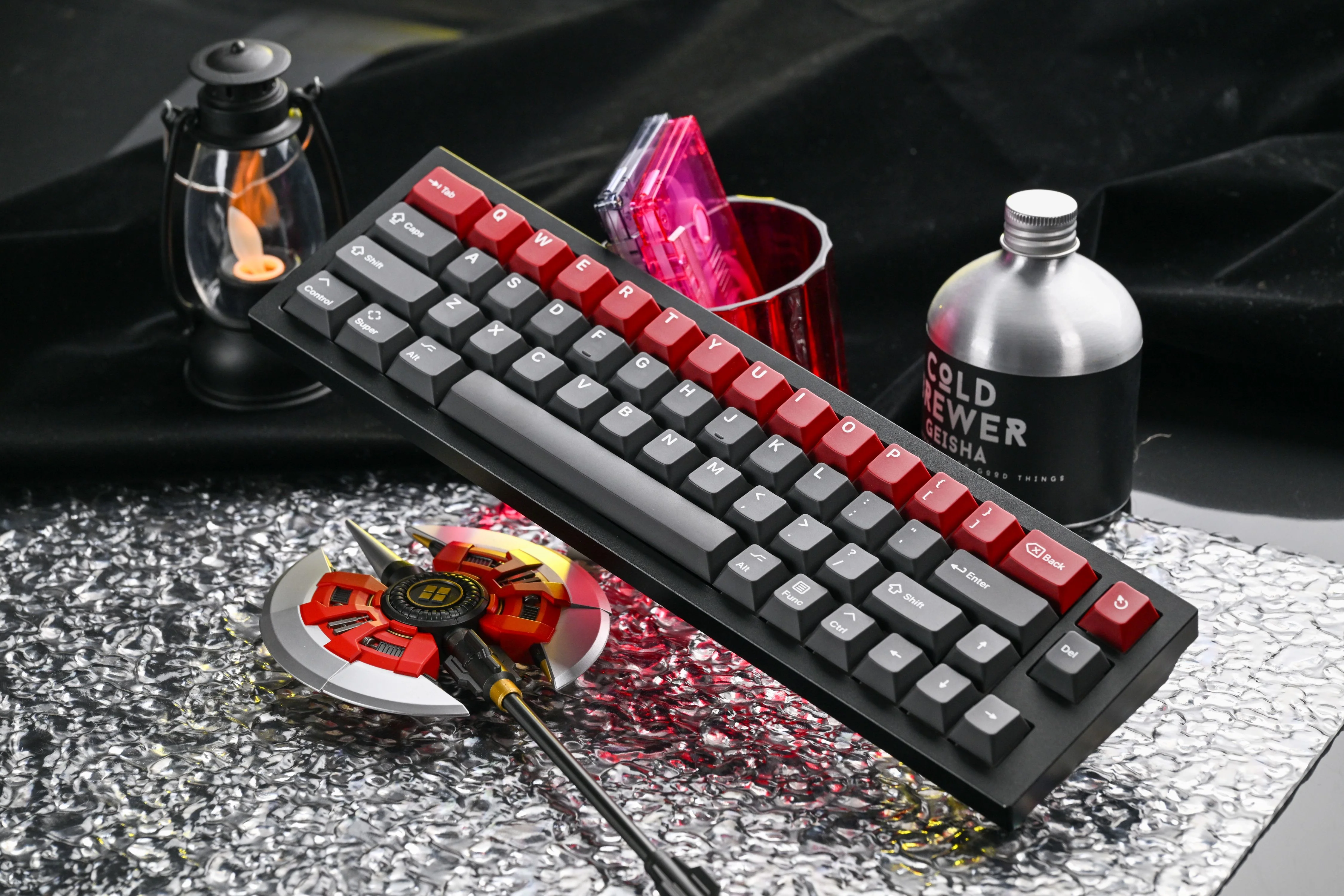 [In Stock] KAP Grey Alert PBT Double-Shot Keycap Set - Image 8