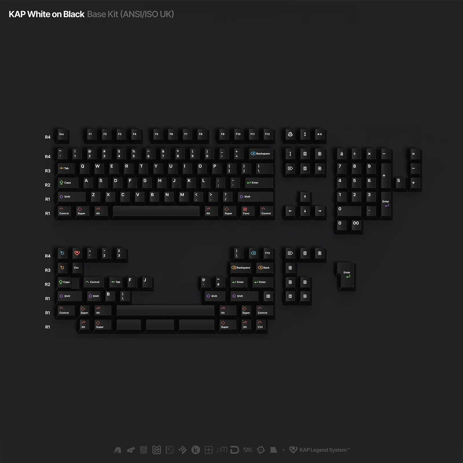 [In Stock] KAP WoB White on Black - Image 58