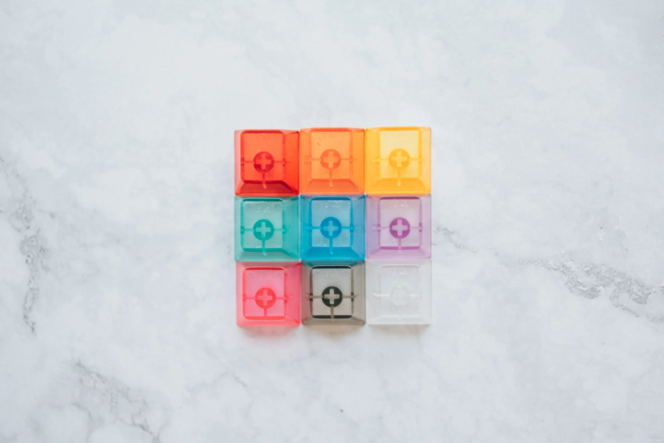 [In Stock] LeleLab Crystal Color Clear ABS Keycap Sets - Image 4