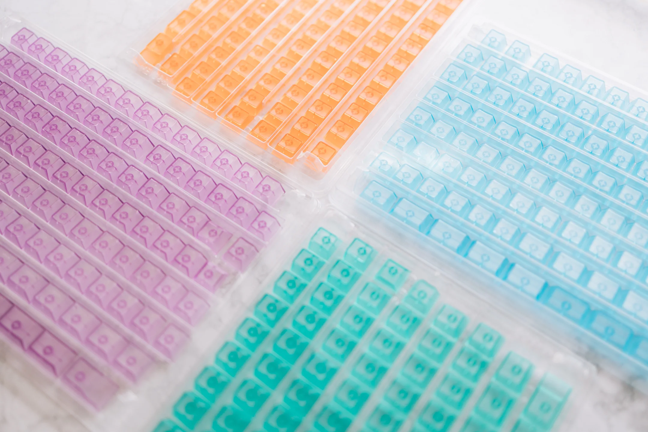 [In Stock] LeleLab Crystal Color Clear ABS Keycap Sets - Image 5