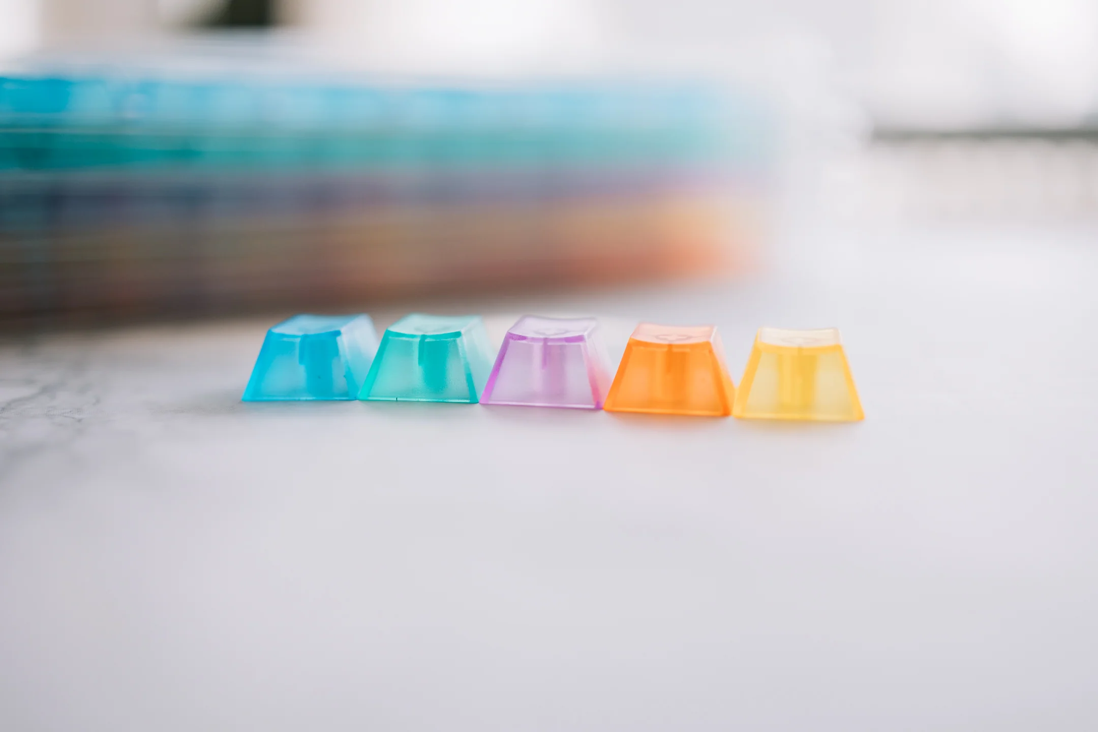 [In Stock] LeleLab Crystal Color Clear ABS Keycap Sets - Image 6