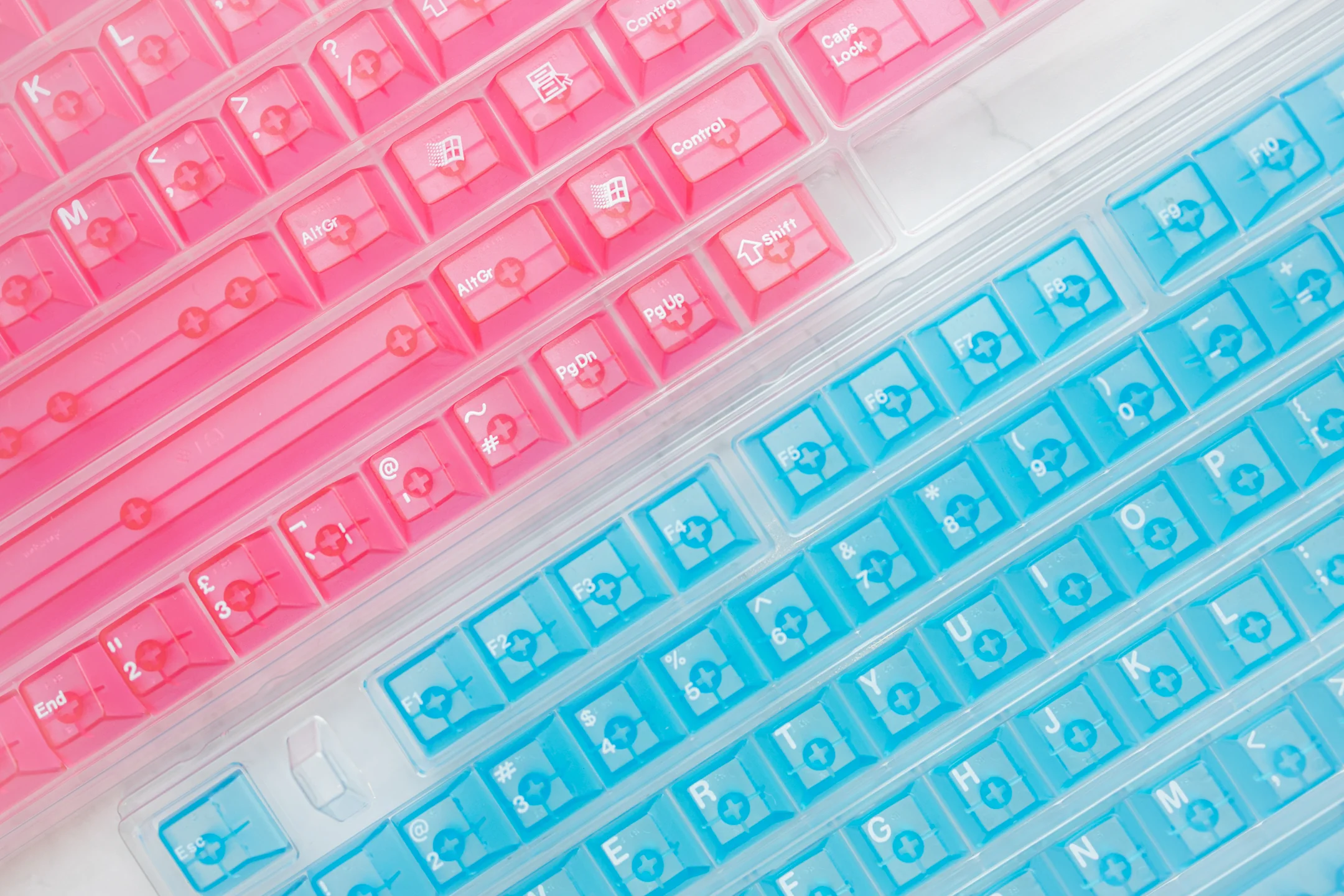 [In Stock] LeleLab Crystal Color Clear ABS Keycap Sets - Image 7