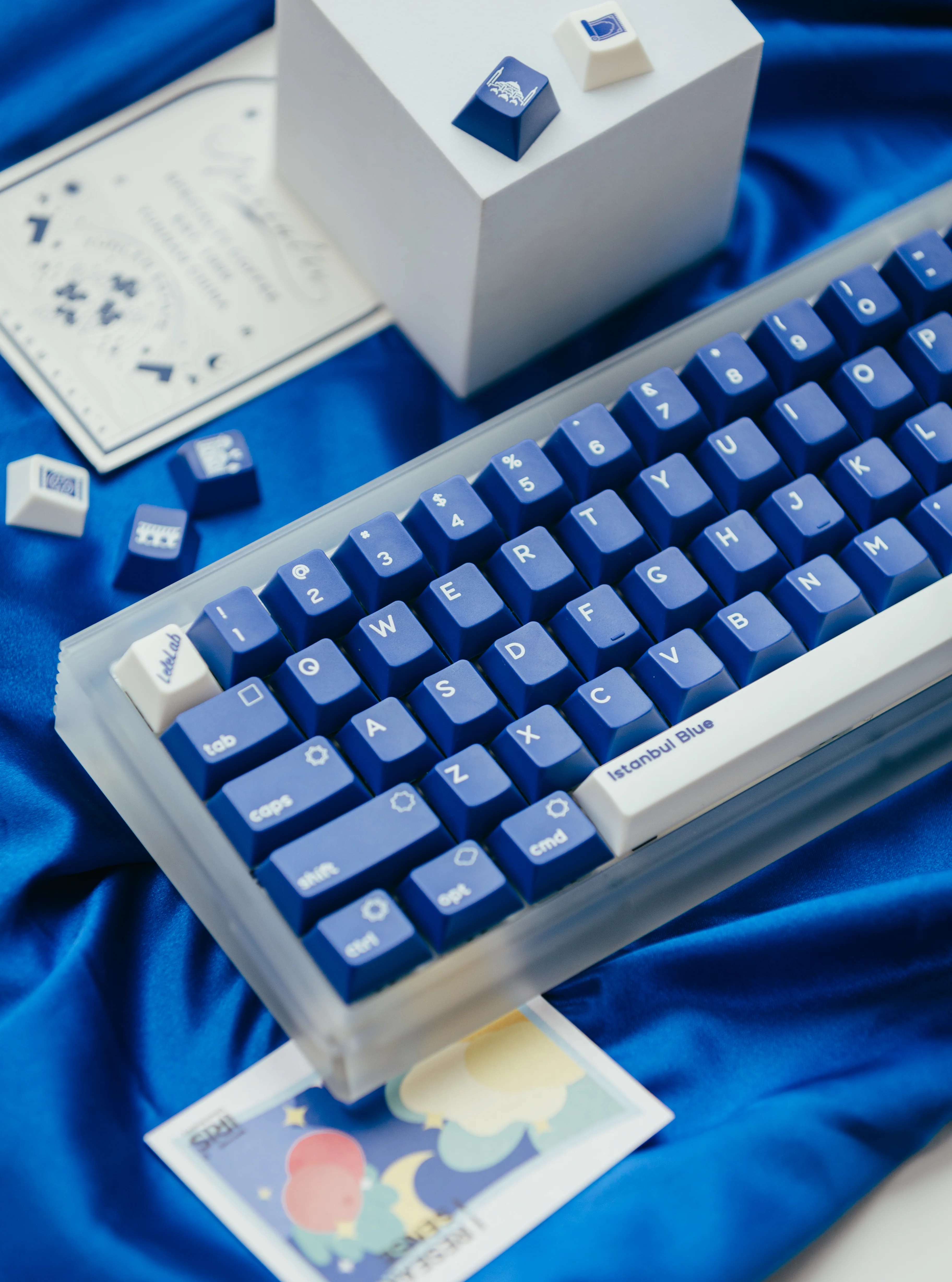 [In Stock] LeleLab Istanbul Blue Keycap Set - Image 9