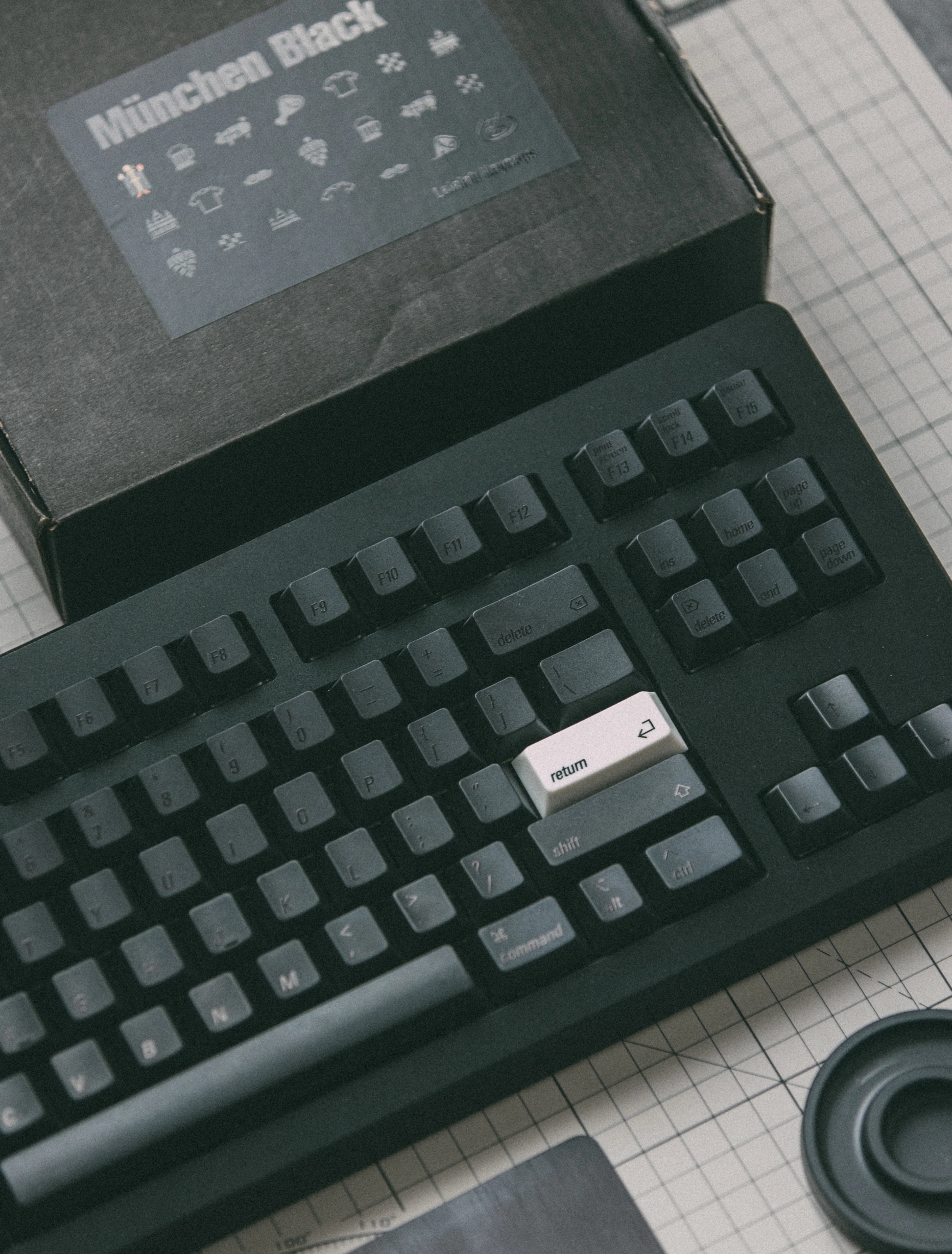 [In Stock] LeleLab München Schwarz Keycap Set - Image 15