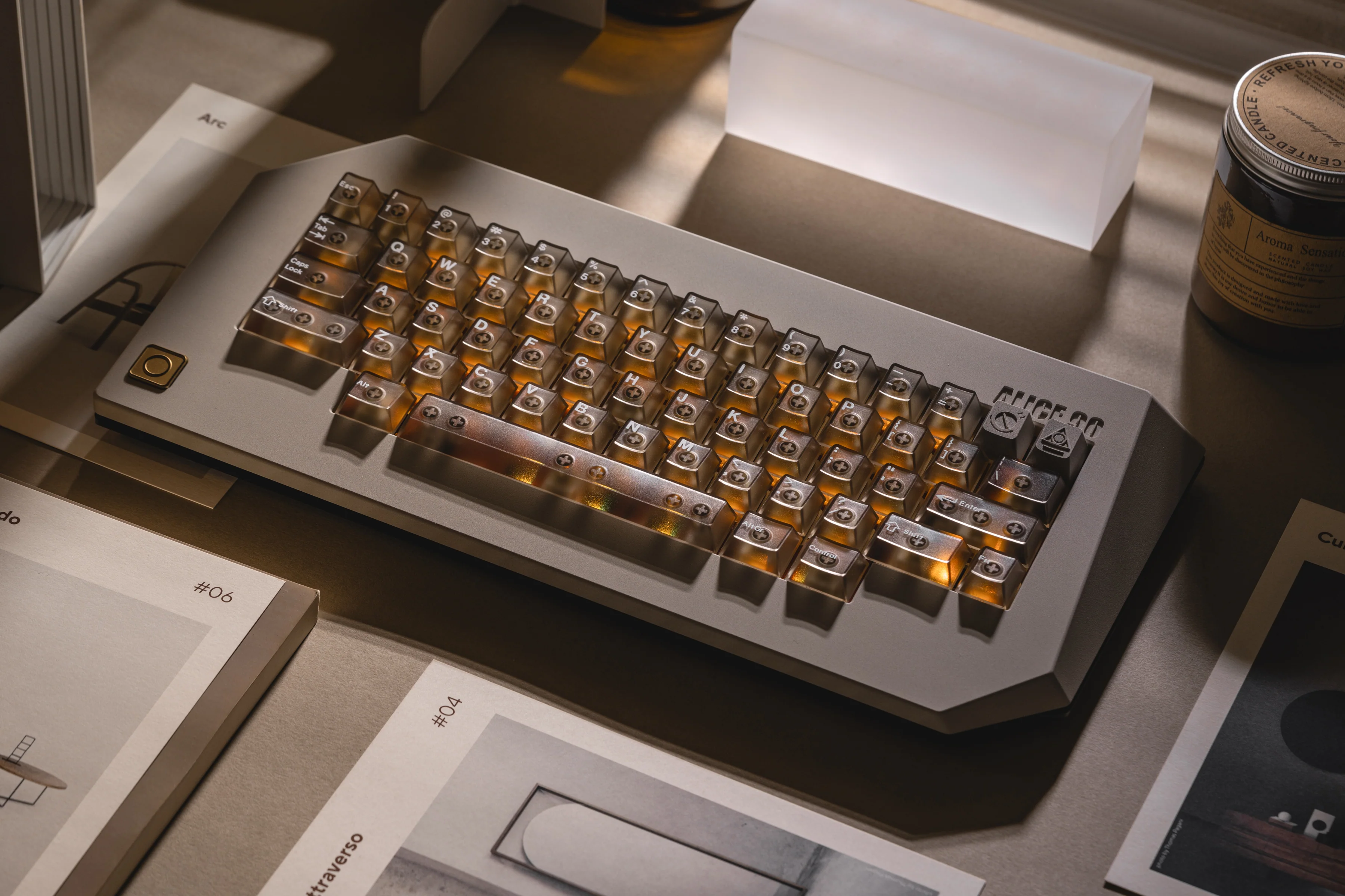 [In Stock] Lelelab Matra Alice 90 Retro Mechanical Keyboard Kit - Image 20