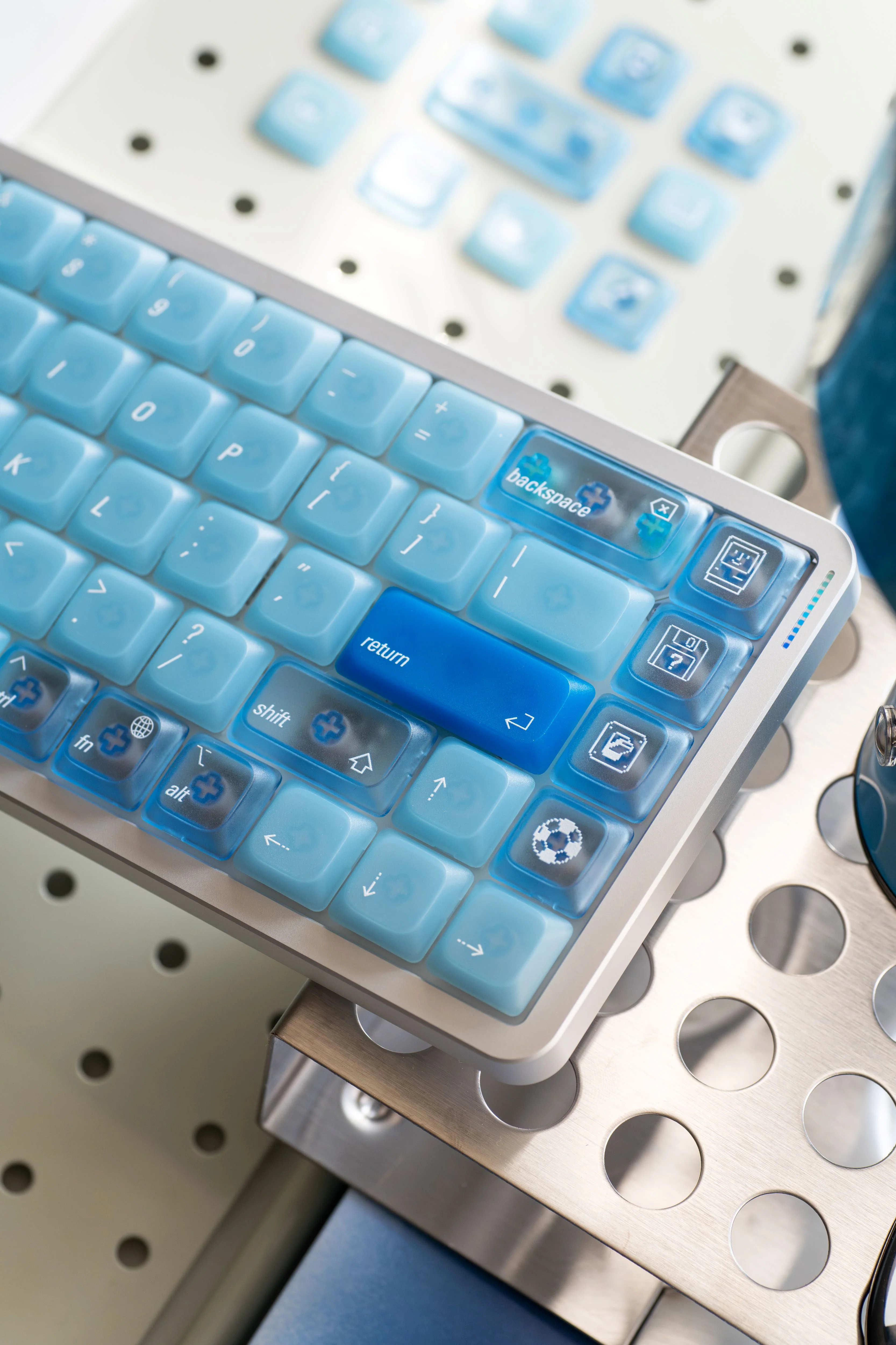 [In Stock] LeleLab LowSup-Ocean Blue Keycaps Set - Image 13