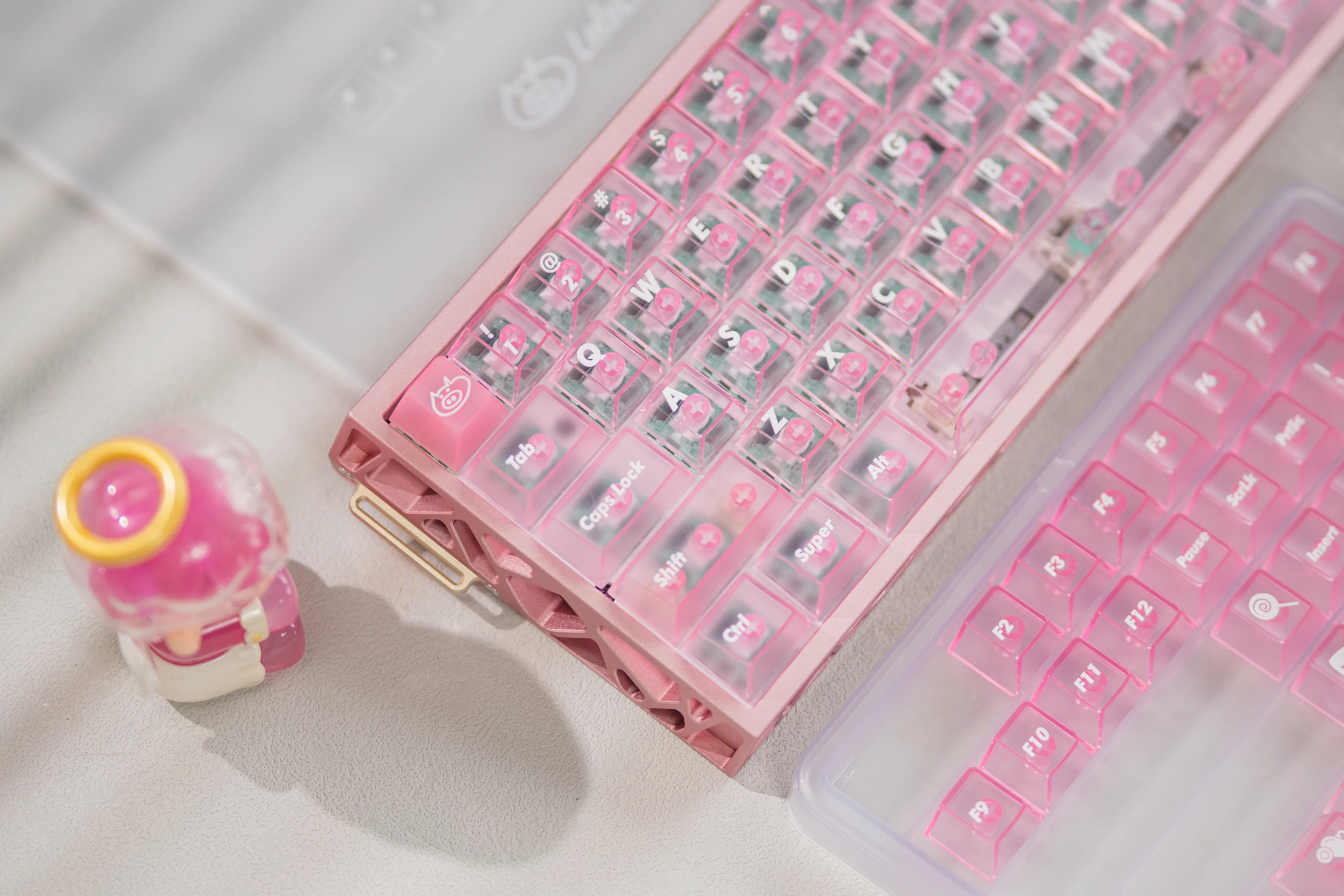 [In Stock] LeleLab Pink Carnival Keycap Set - Image 7