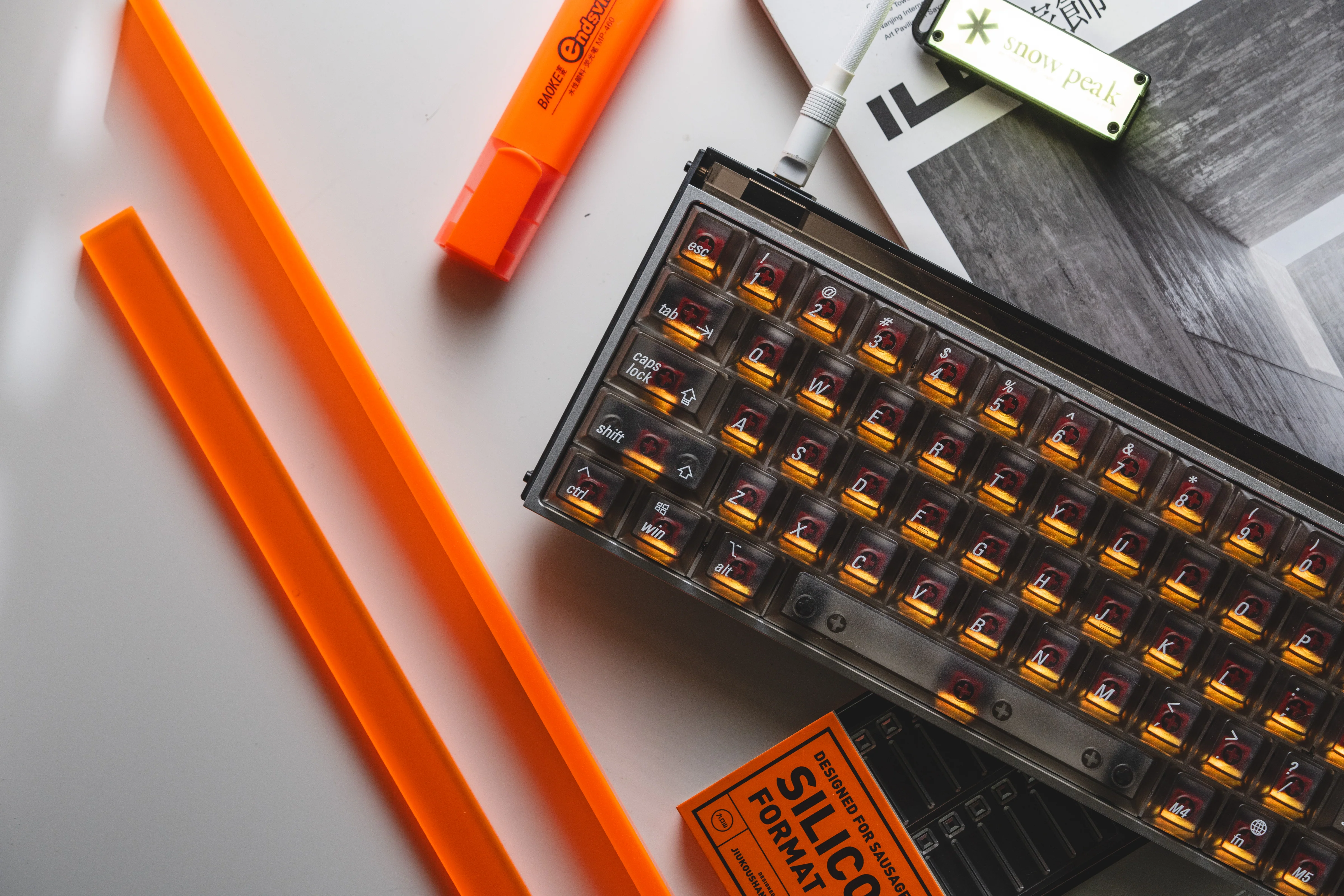 [In Stock] LeleLab SuperX Smoky ApplePie Keycap Set - Image 11