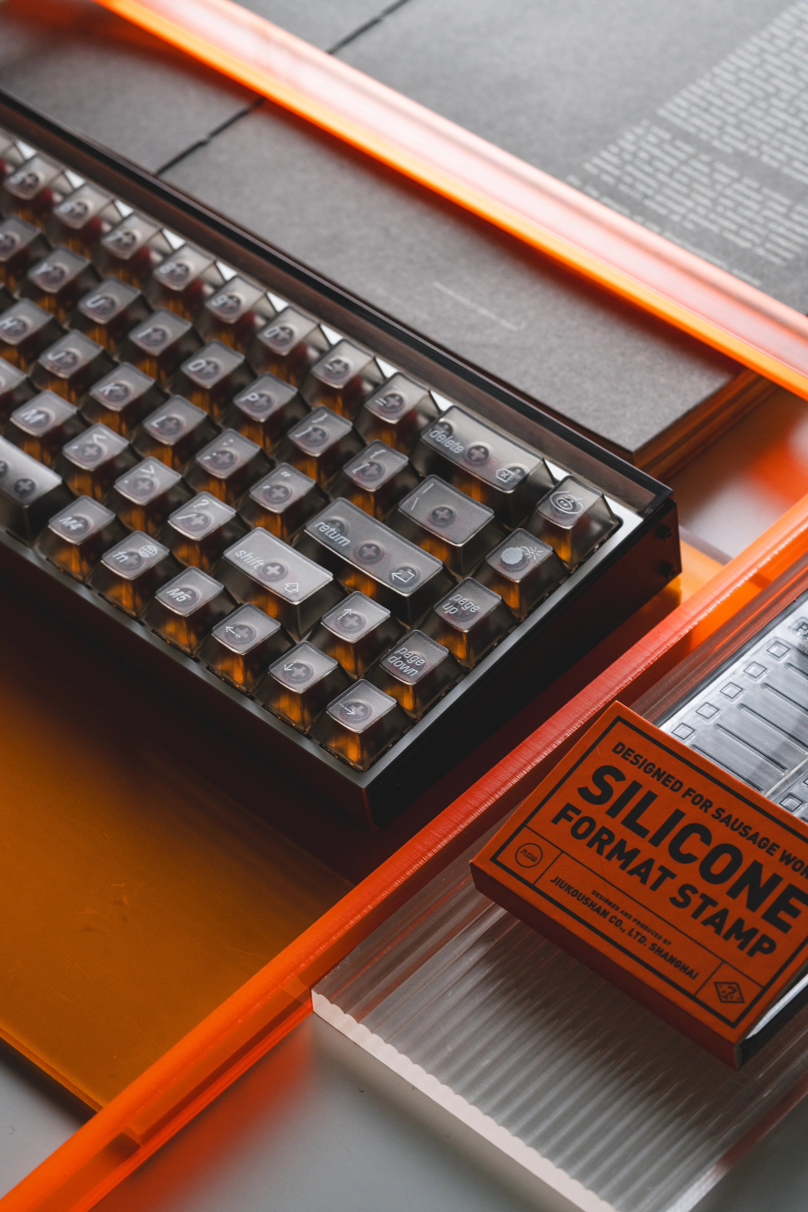 [In Stock] LeleLab SuperX Smoky ApplePie Keycap Set - Image 12
