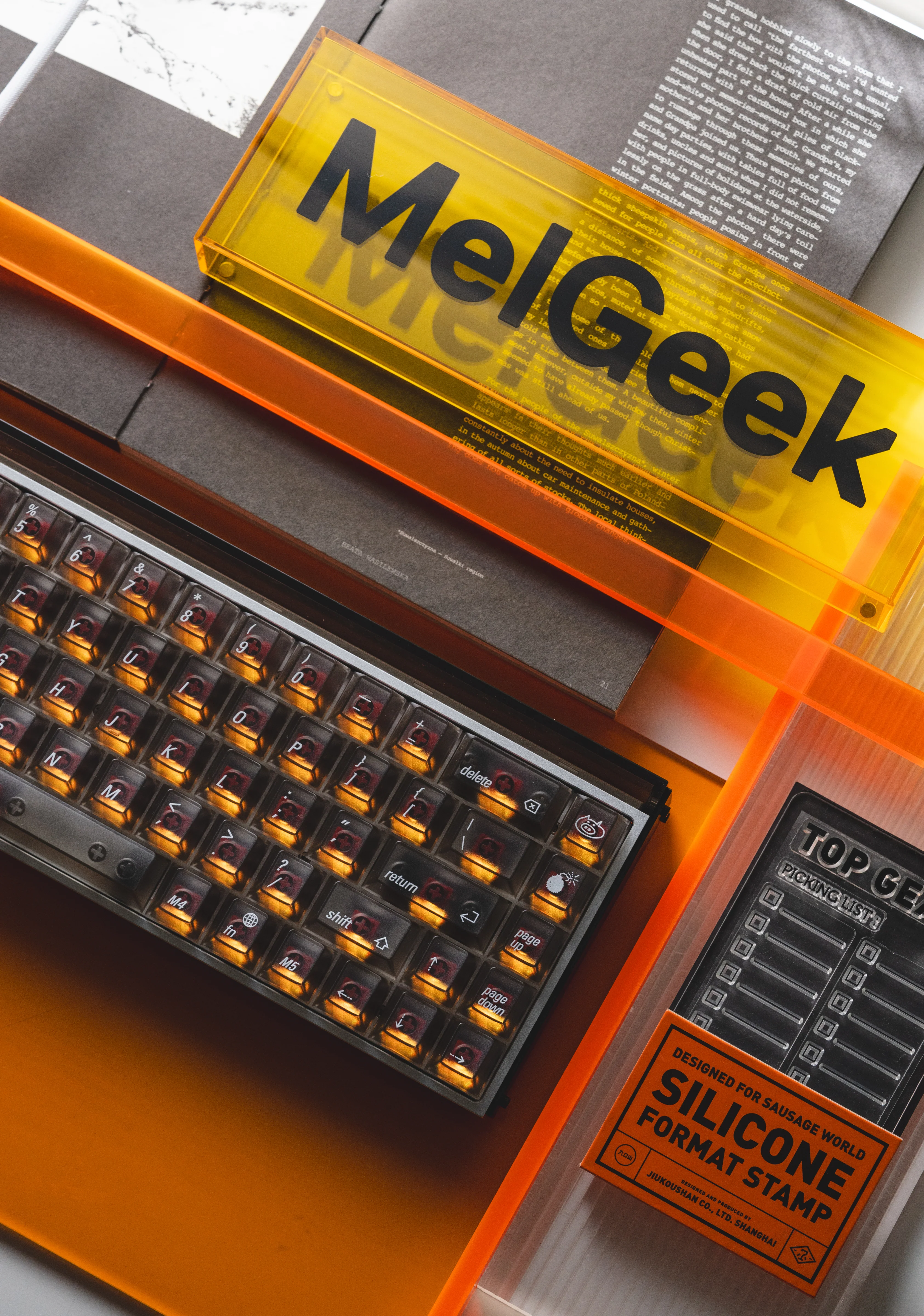 [In Stock] LeleLab SuperX Smoky ApplePie Keycap Set - Image 14