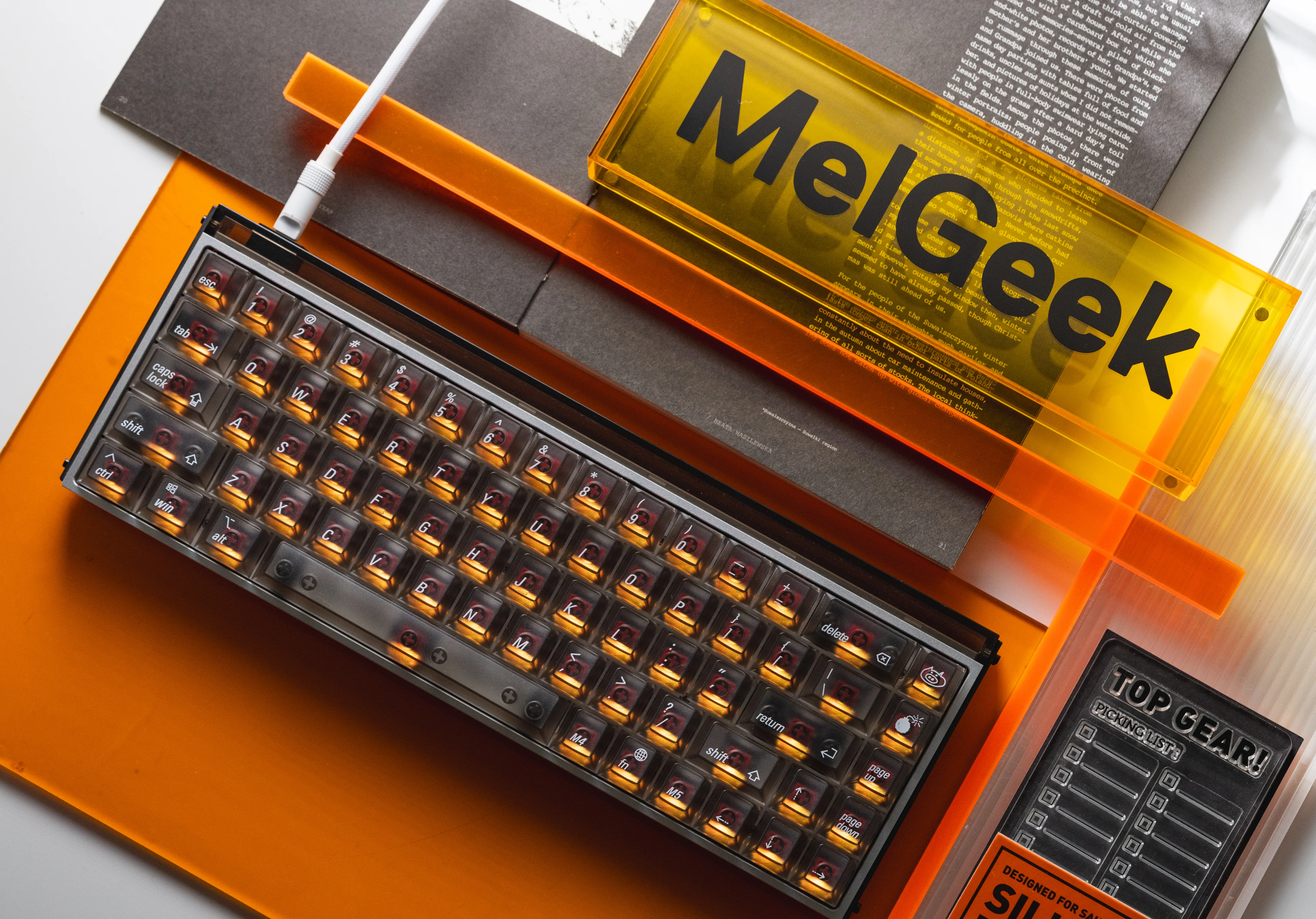 [In Stock] LeleLab SuperX Smoky ApplePie Keycap Set - Image 15