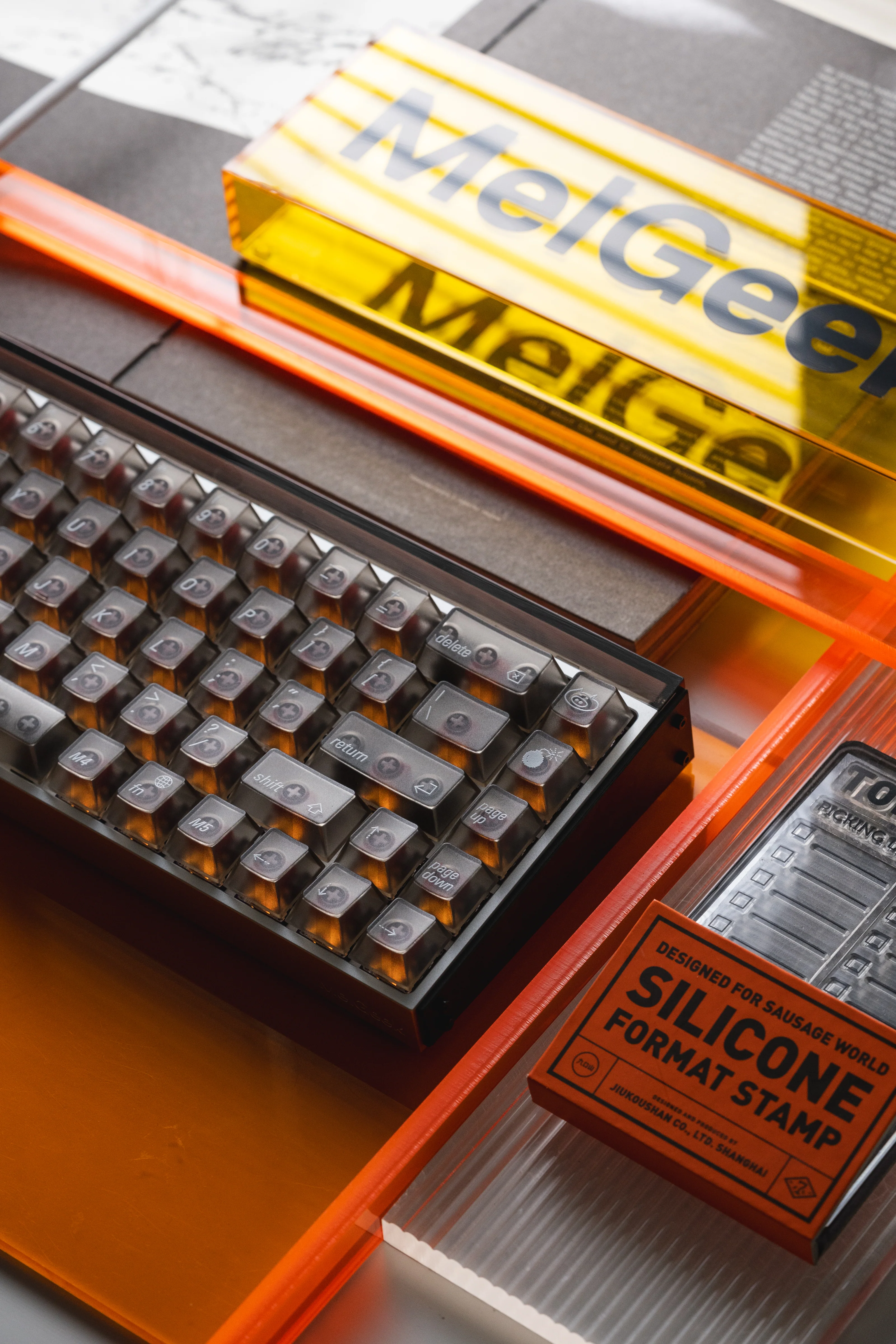[In Stock] LeleLab SuperX Smoky ApplePie Keycap Set - Image 16