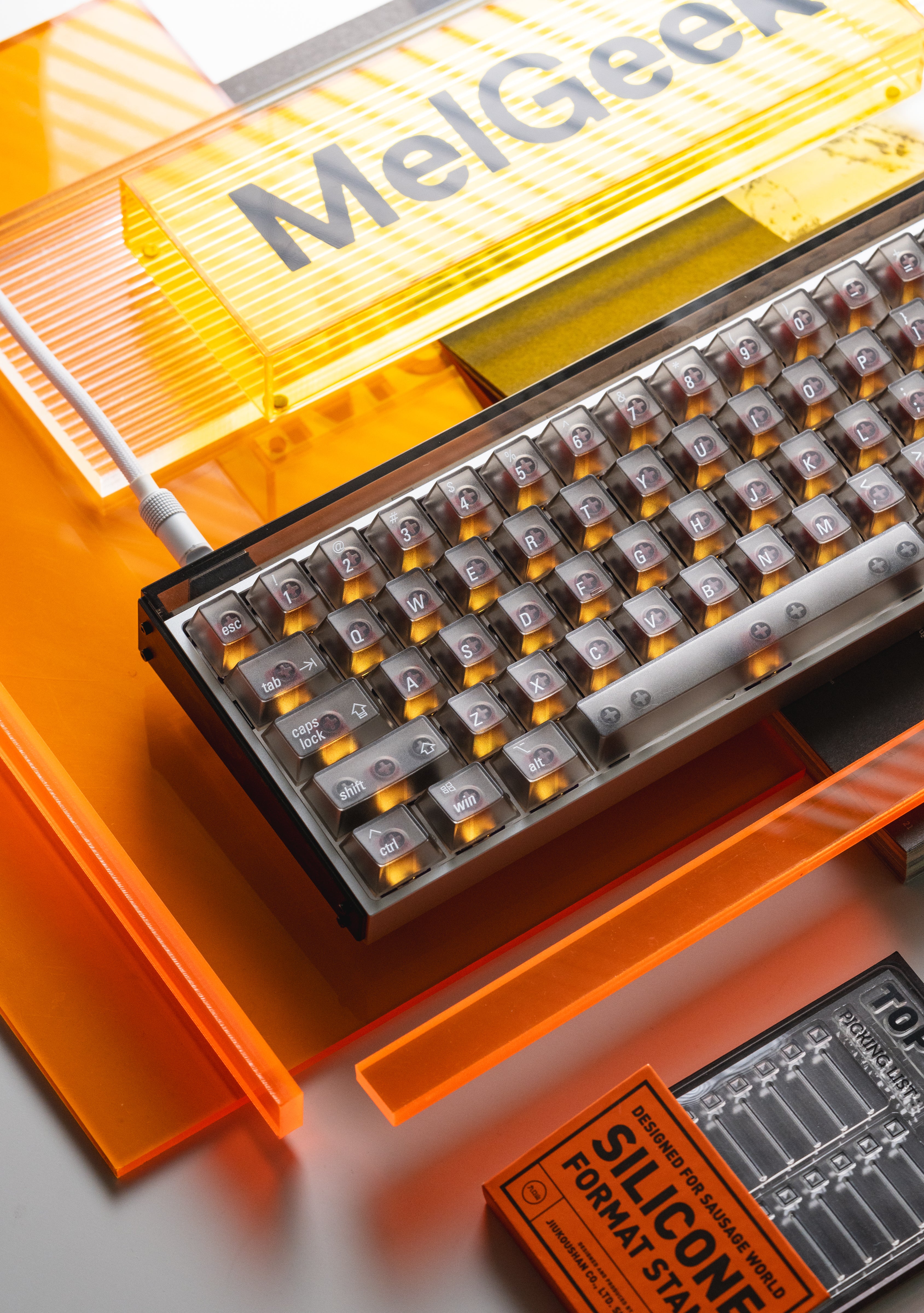 [In Stock] LeleLab SuperX Smoky ApplePie Keycap Set - Image 17