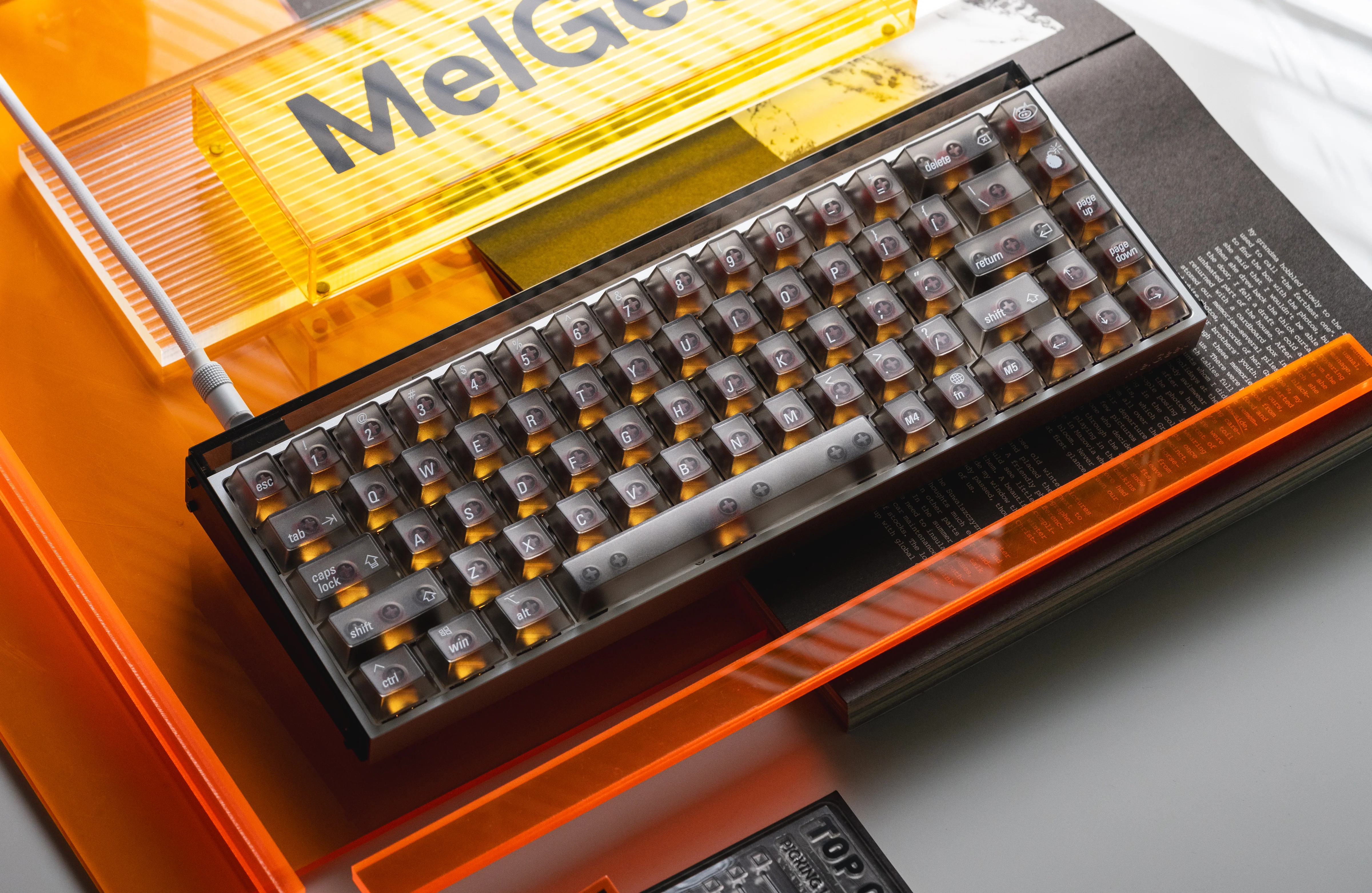 [In Stock] LeleLab SuperX Smoky ApplePie Keycap Set - Image 18
