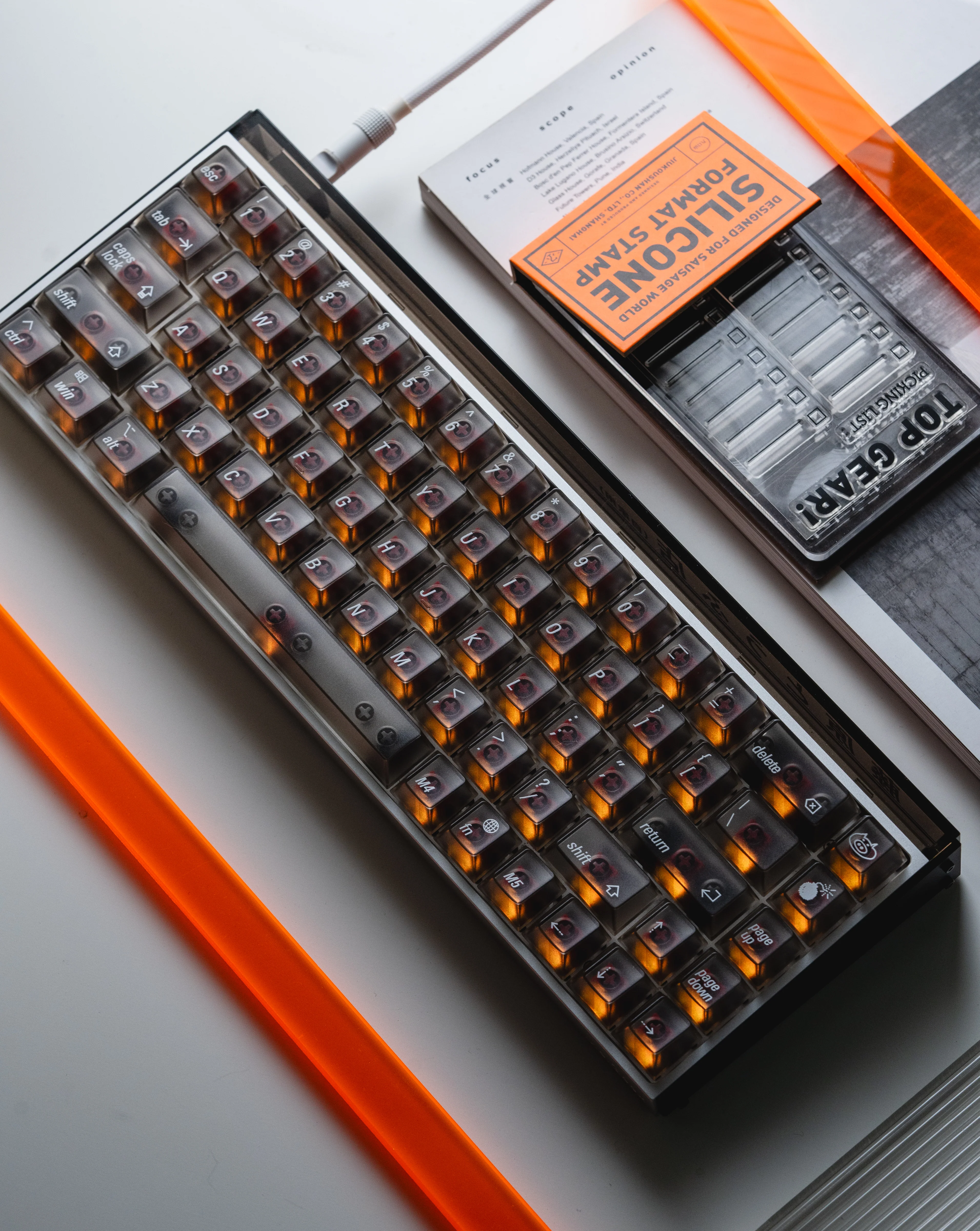 [In Stock] LeleLab SuperX Smoky ApplePie Keycap Set - Image 5