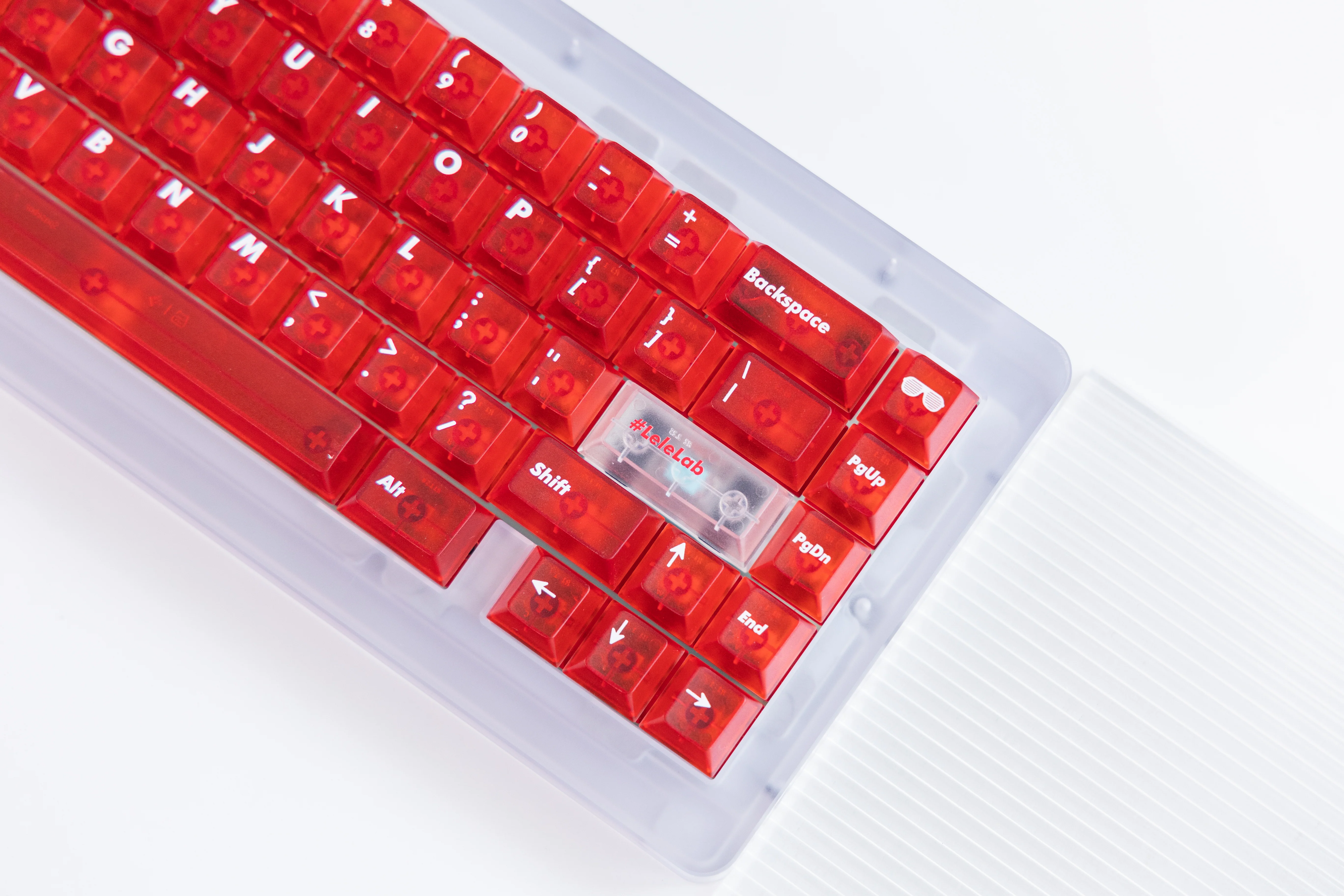 [In Stock] LeleLab Supsup Classic Red Keycap Set - Image 7