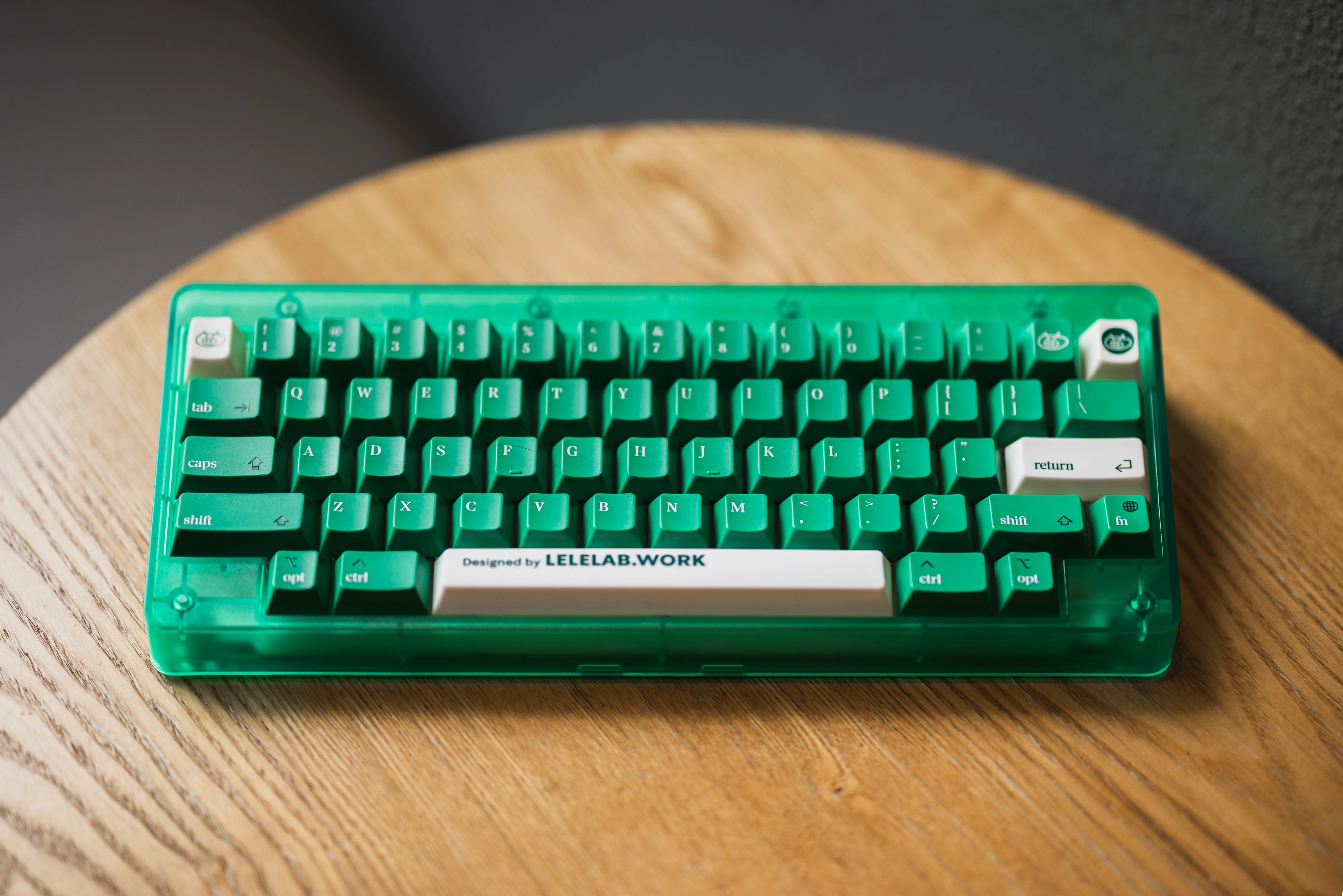 [In Stock] LeleLab Supsup Colombian Green Emerald Keycap Set - Image 12