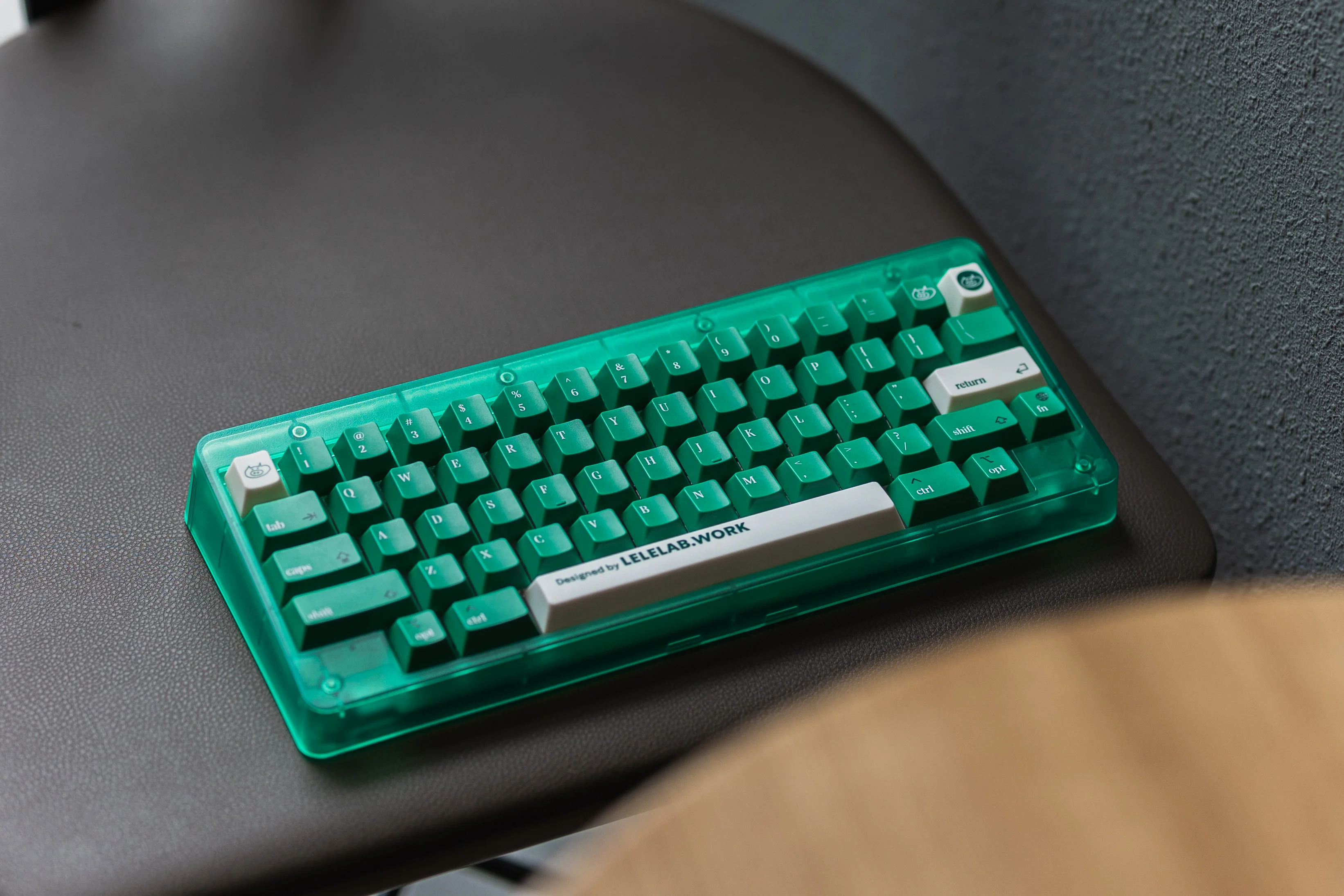 [In Stock] LeleLab Supsup Colombian Green Emerald Keycap Set - Image 13