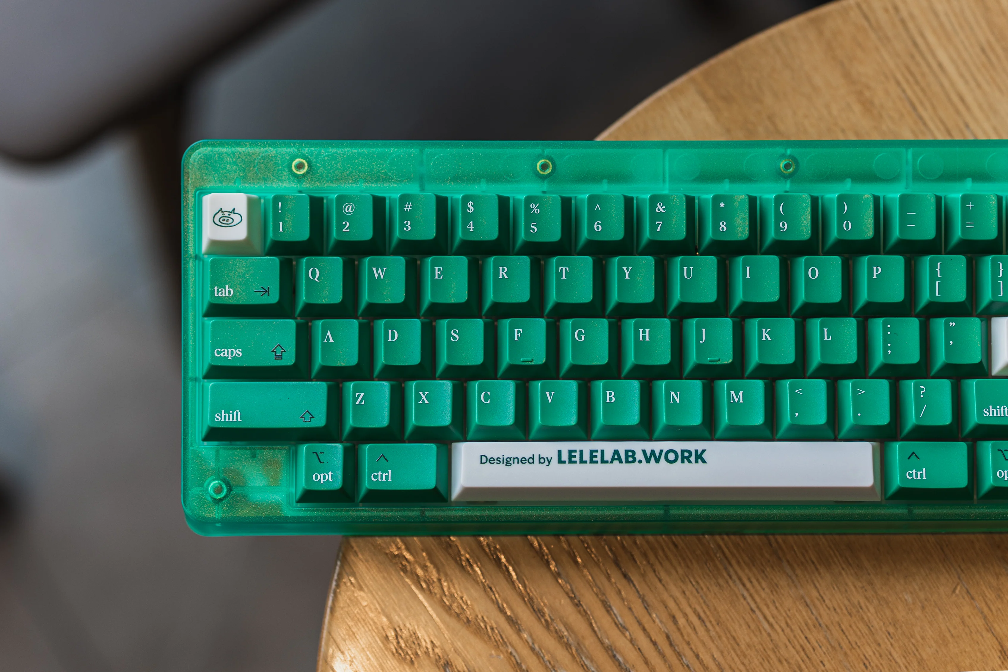 [In Stock] LeleLab Supsup Colombian Green Emerald Keycap Set - Image 14