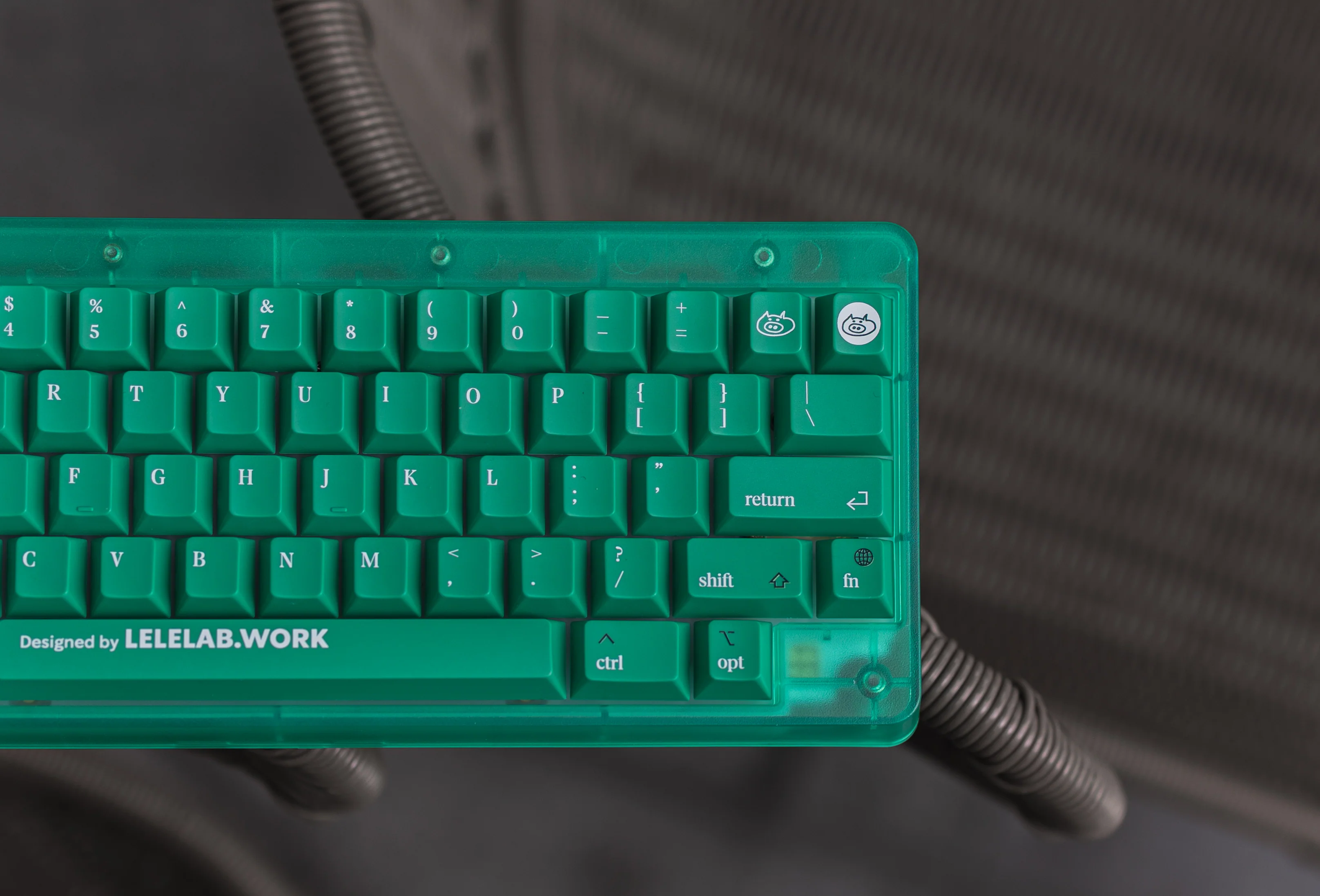 [In Stock] LeleLab Supsup Colombian Green Emerald Keycap Set - Image 17