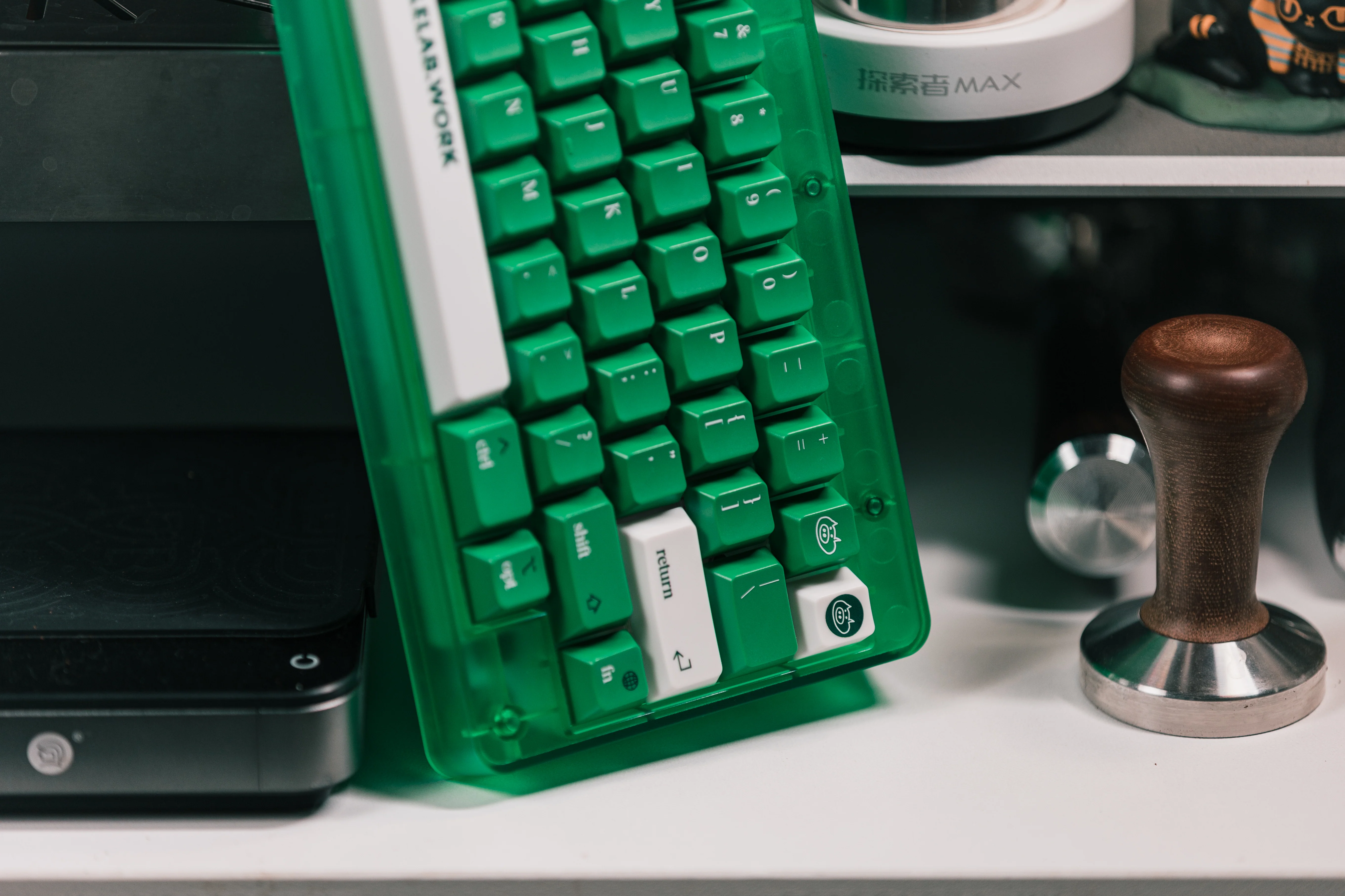 [In Stock] LeleLab Supsup Colombian Green Emerald Keycap Set - Image 18