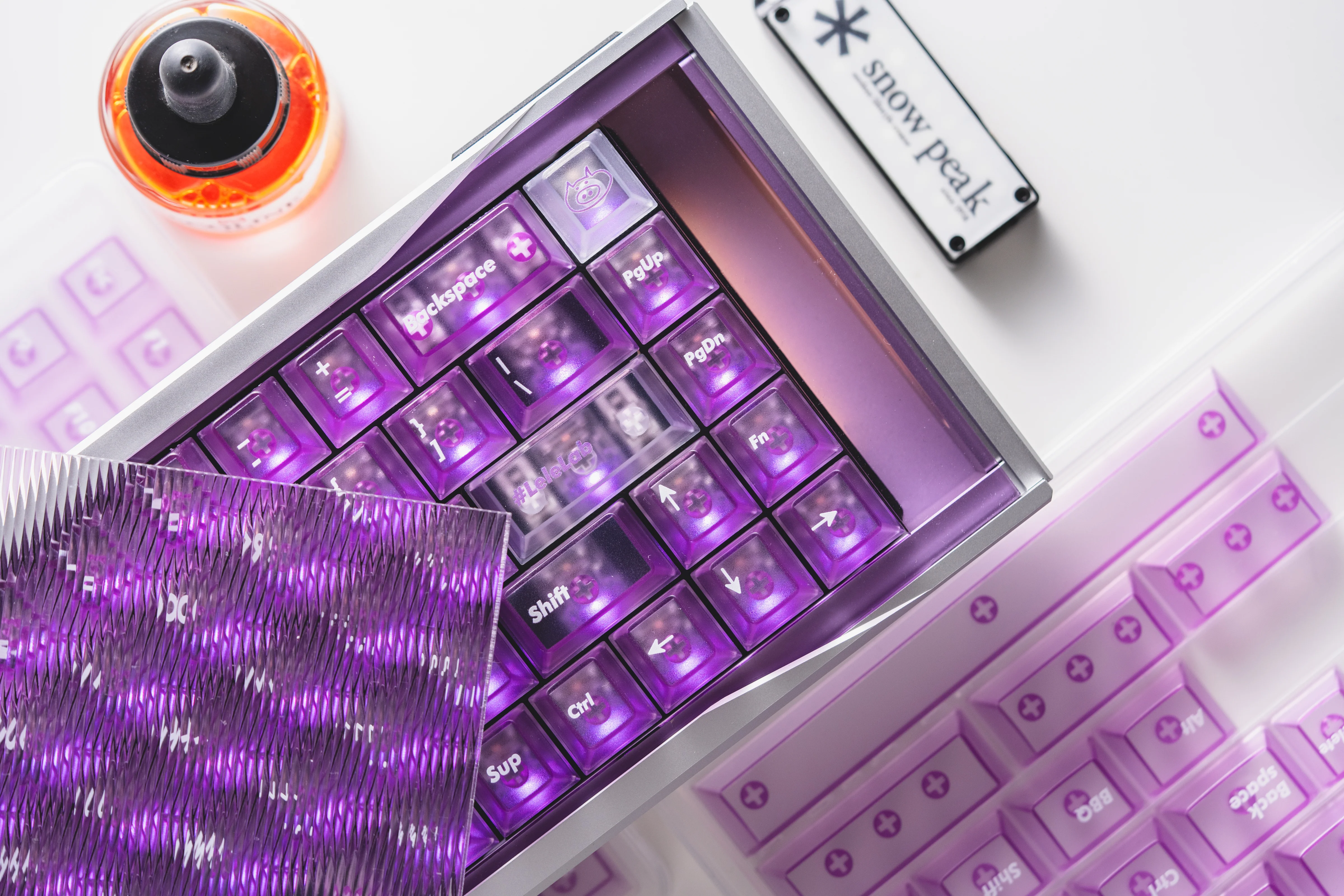 [In Stock] LeleLab Supsup Purple Keycap Set - Image 10
