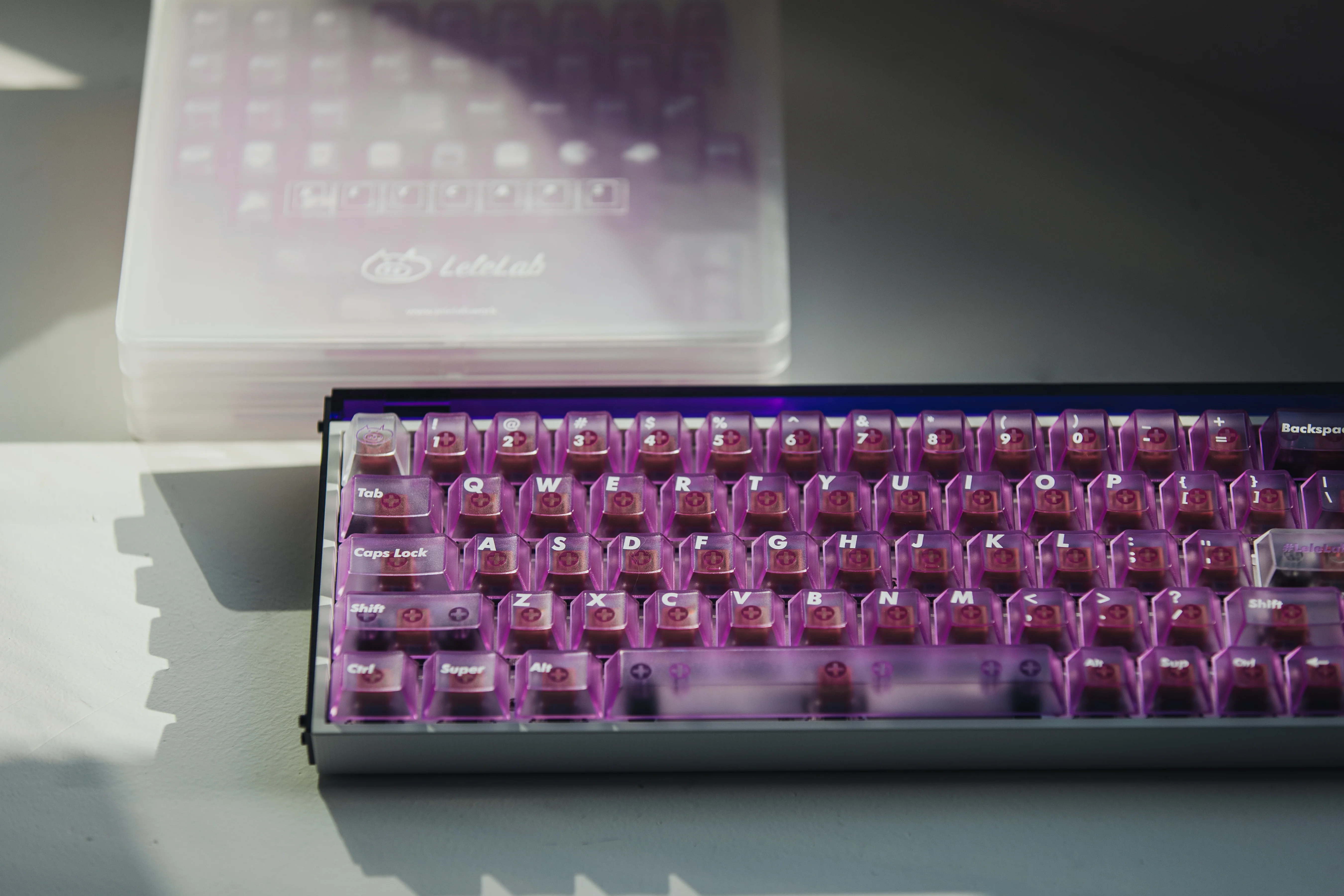 [In Stock] LeleLab Supsup Purple Keycap Set - Image 12
