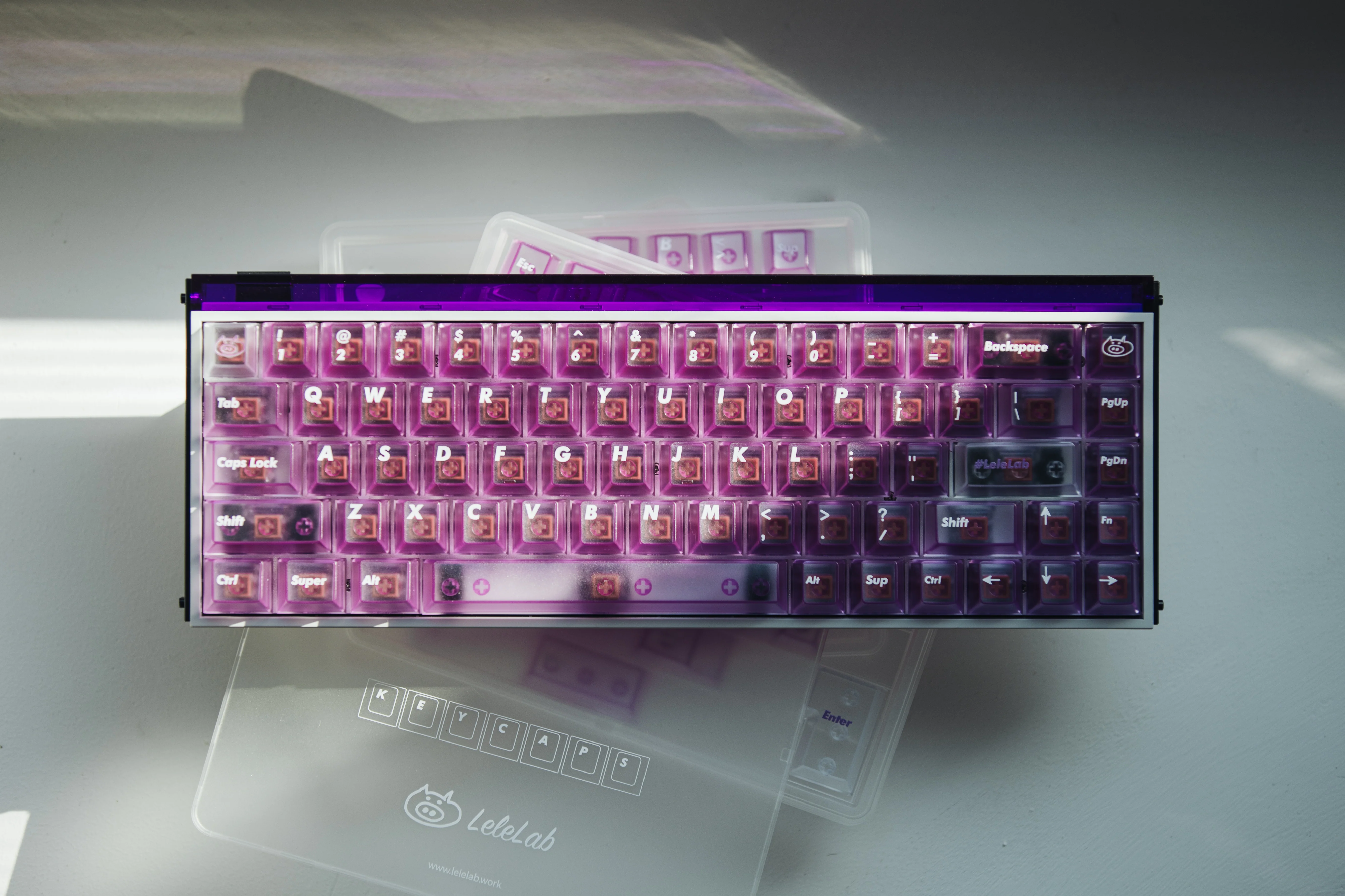 [In Stock] LeleLab Supsup Purple Keycap Set - Image 15