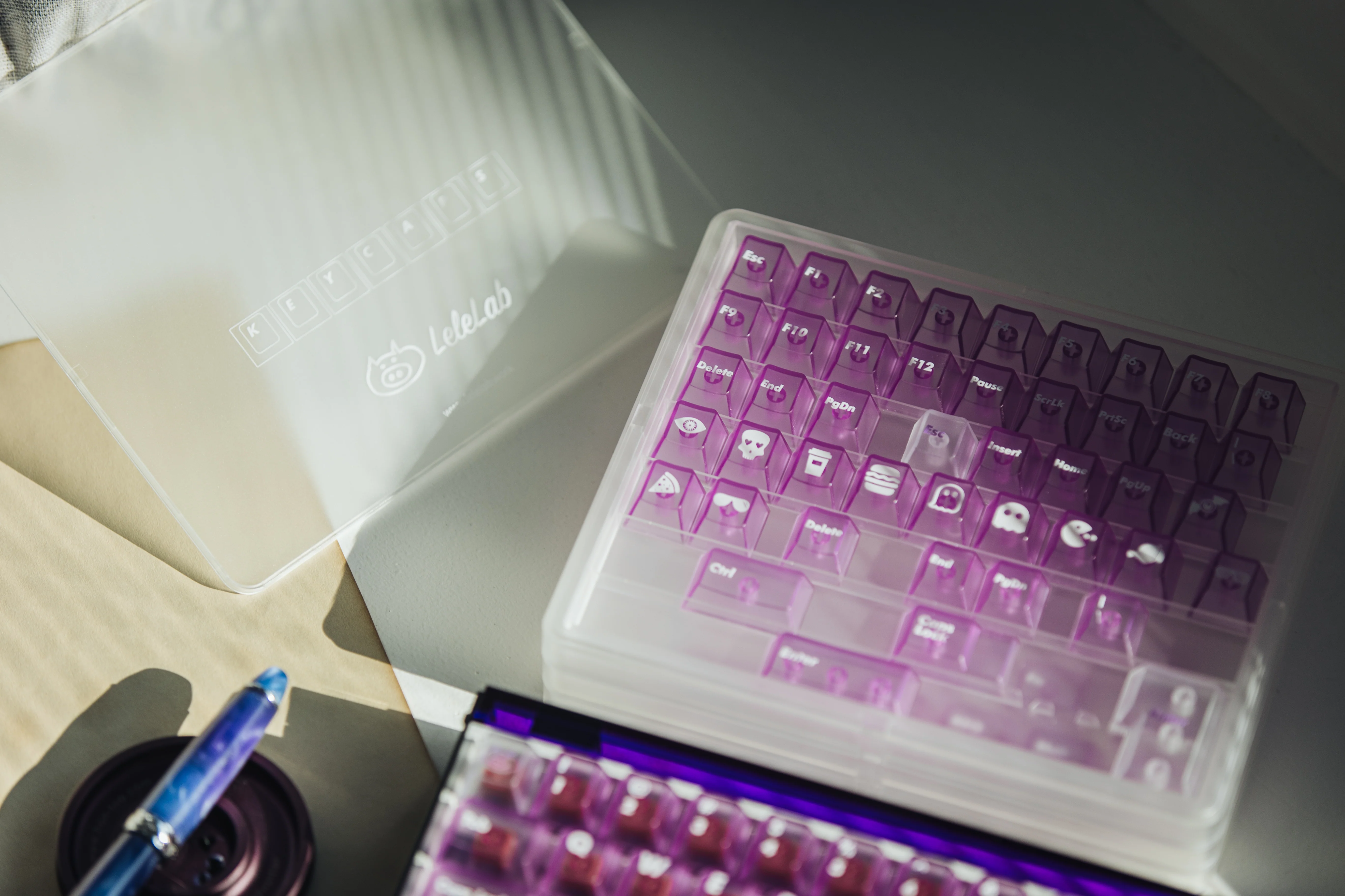 [In Stock] LeleLab Supsup Purple Keycap Set - Image 16
