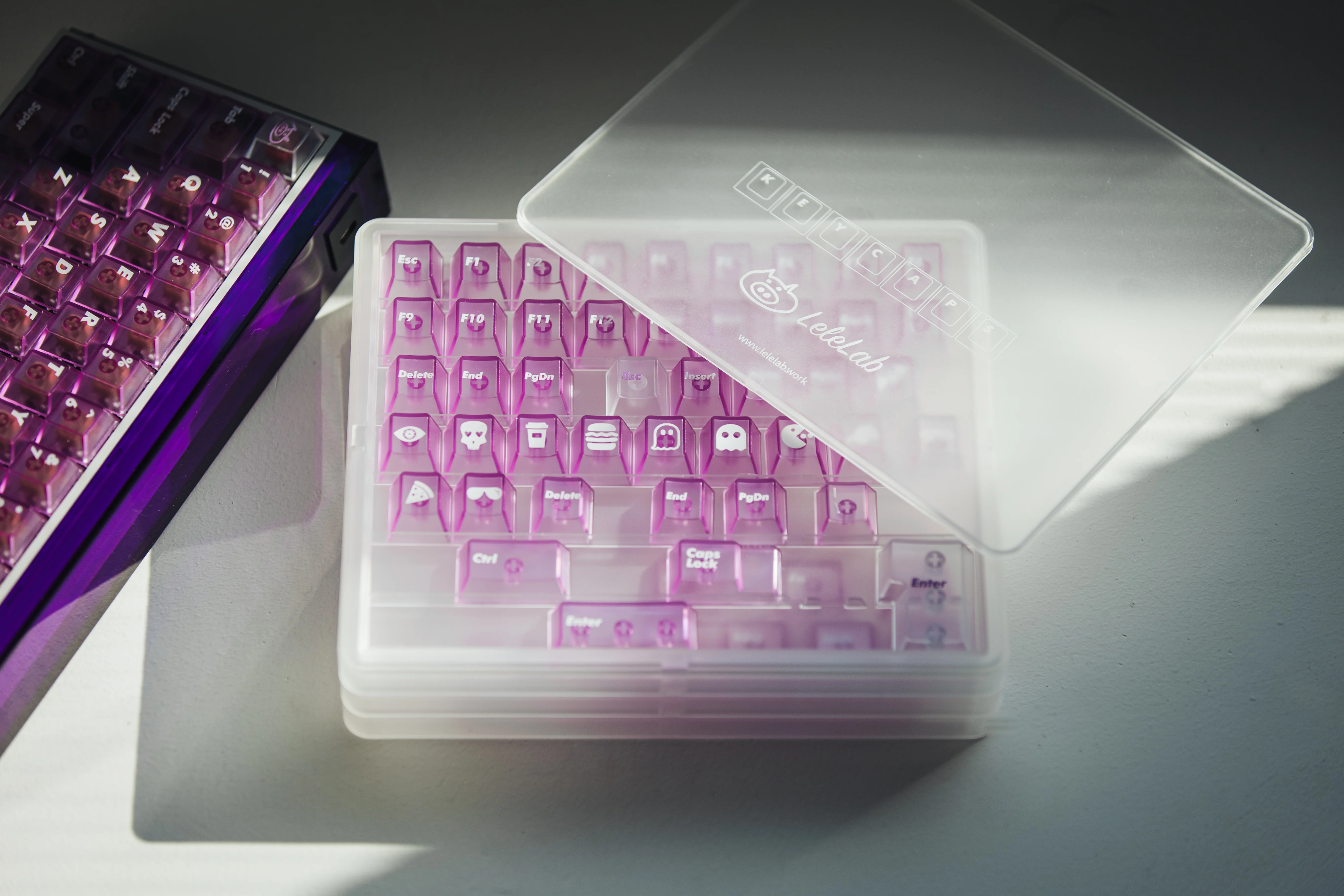 [In Stock] LeleLab Supsup Purple Keycap Set - Image 17