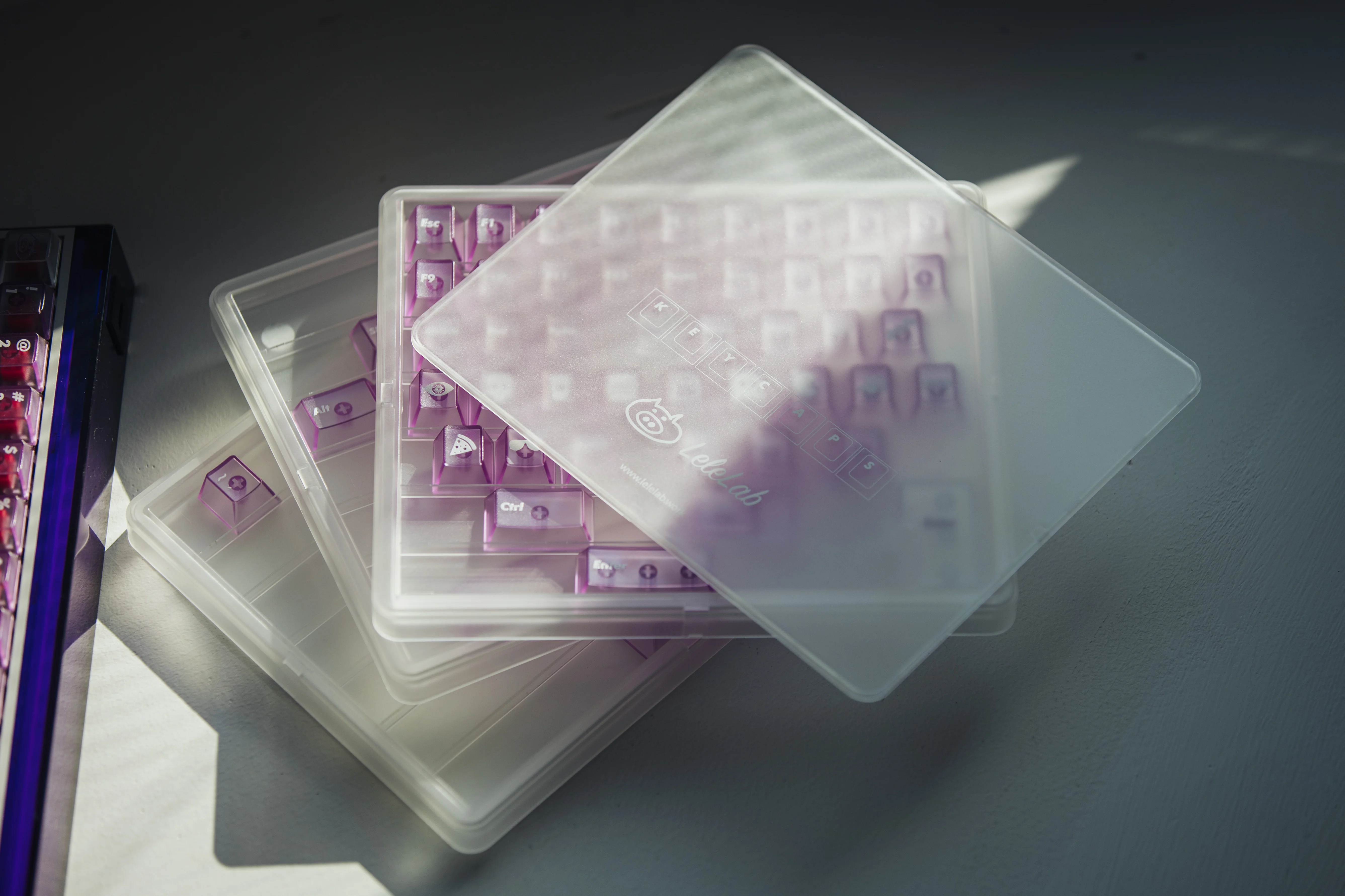 [In Stock] LeleLab Supsup Purple Keycap Set - Image 18