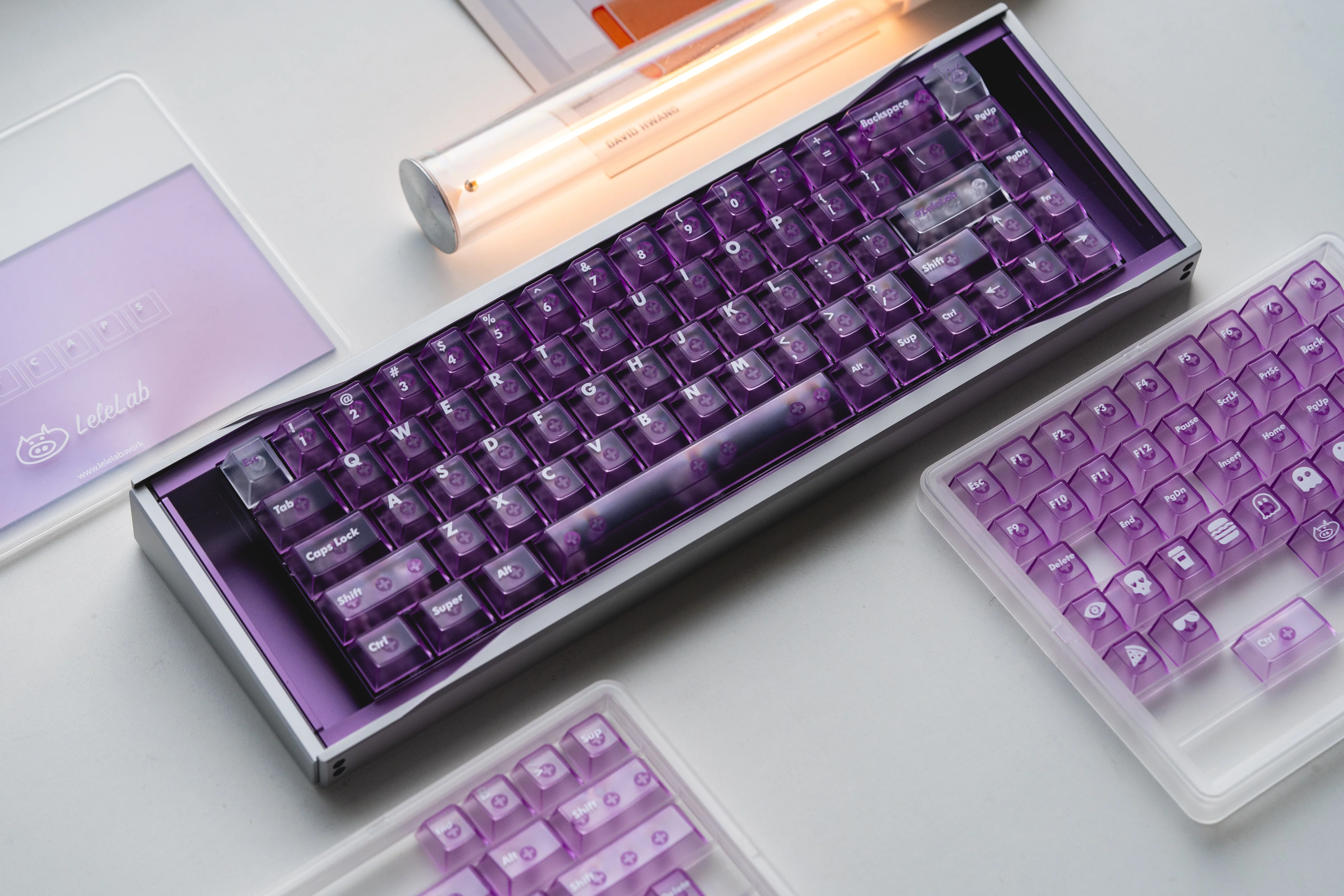 [In Stock] LeleLab Supsup Purple Keycap Set - Image 5