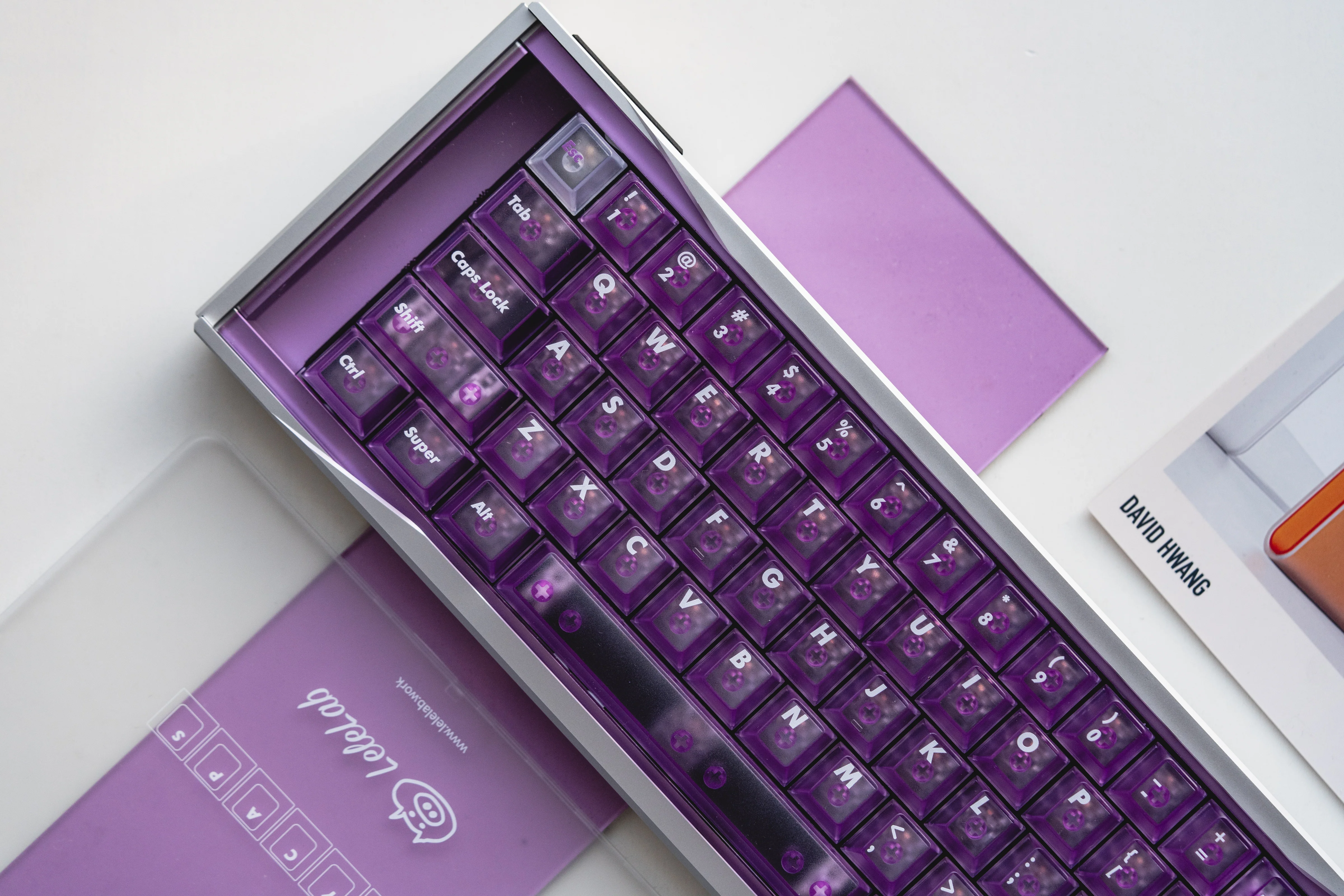 [In Stock] LeleLab Supsup Purple Keycap Set - Image 6