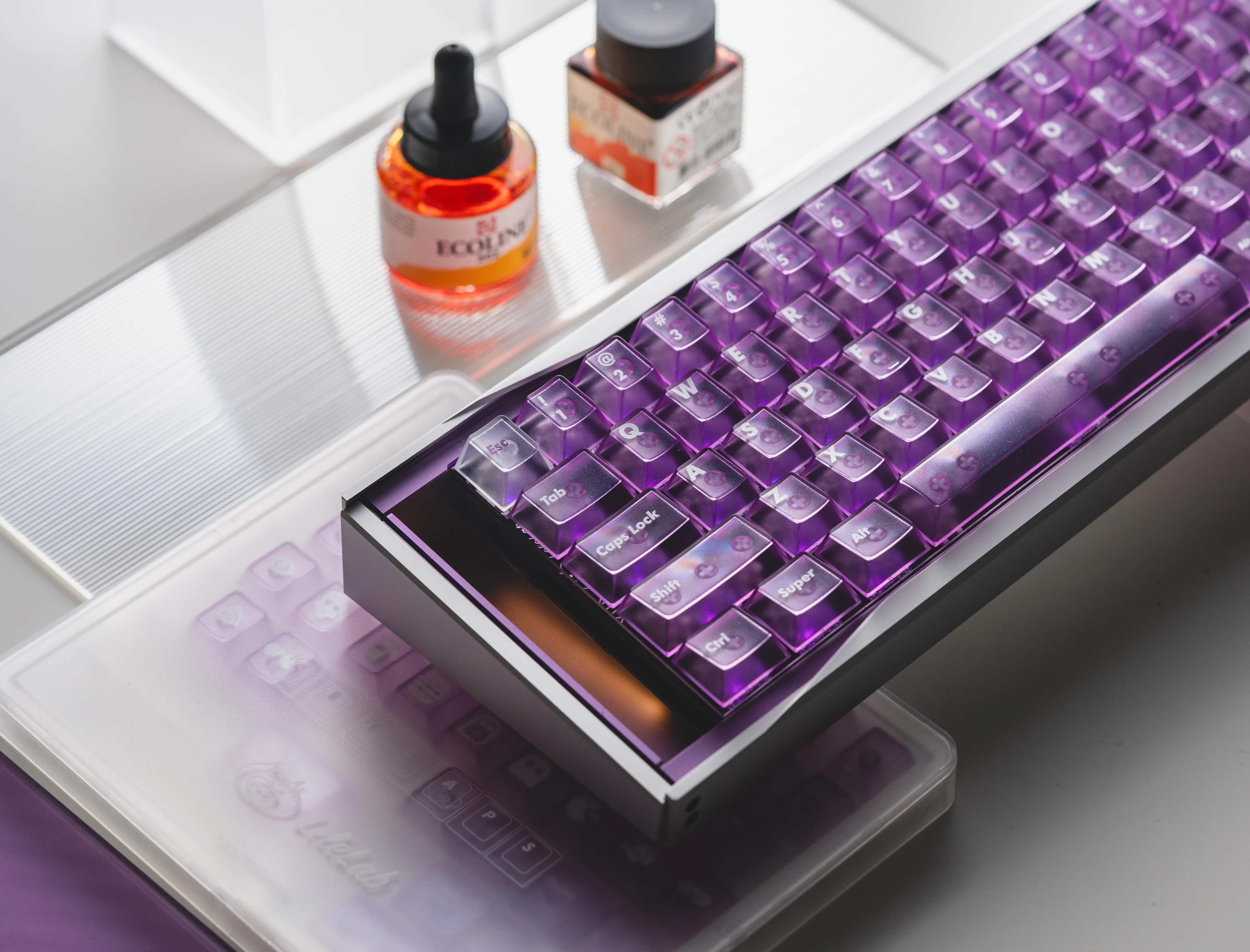 [In Stock] LeleLab Supsup Purple Keycap Set - Image 9