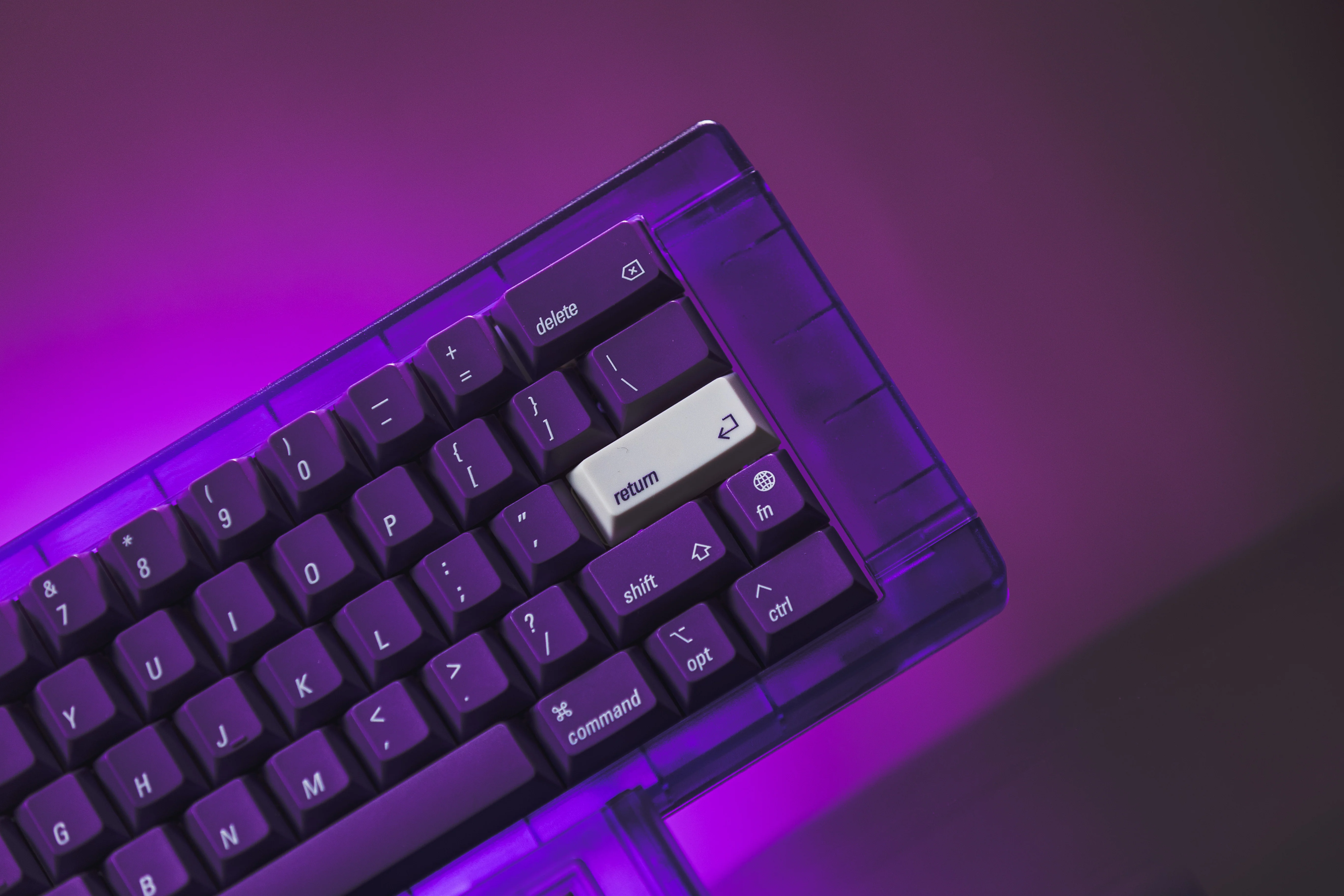 [In Stock] LeleLab Supsup Purpple MacOS Keycap Set - Image 12