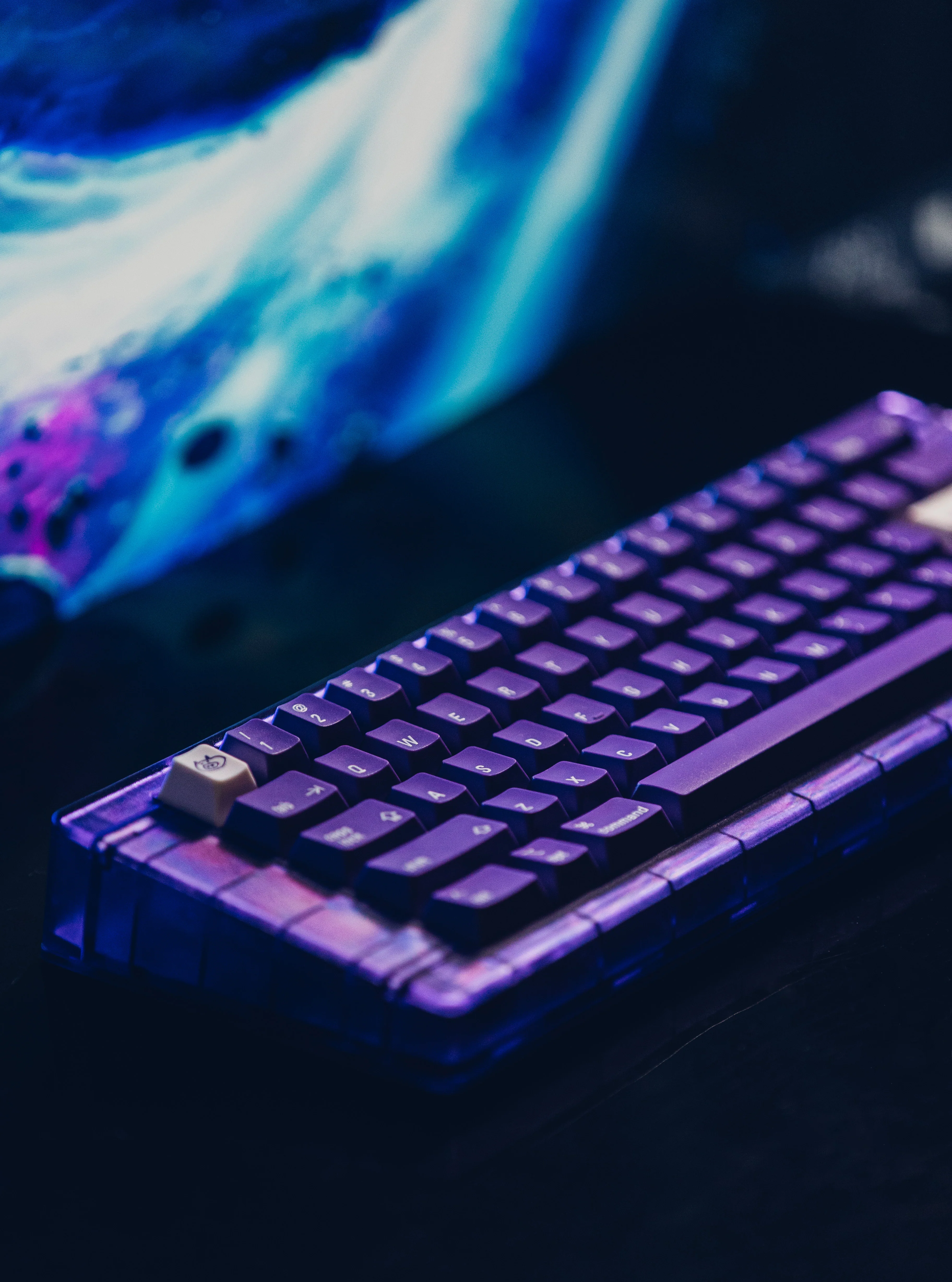 [In Stock] LeleLab Supsup Purpple MacOS Keycap Set - Image 15