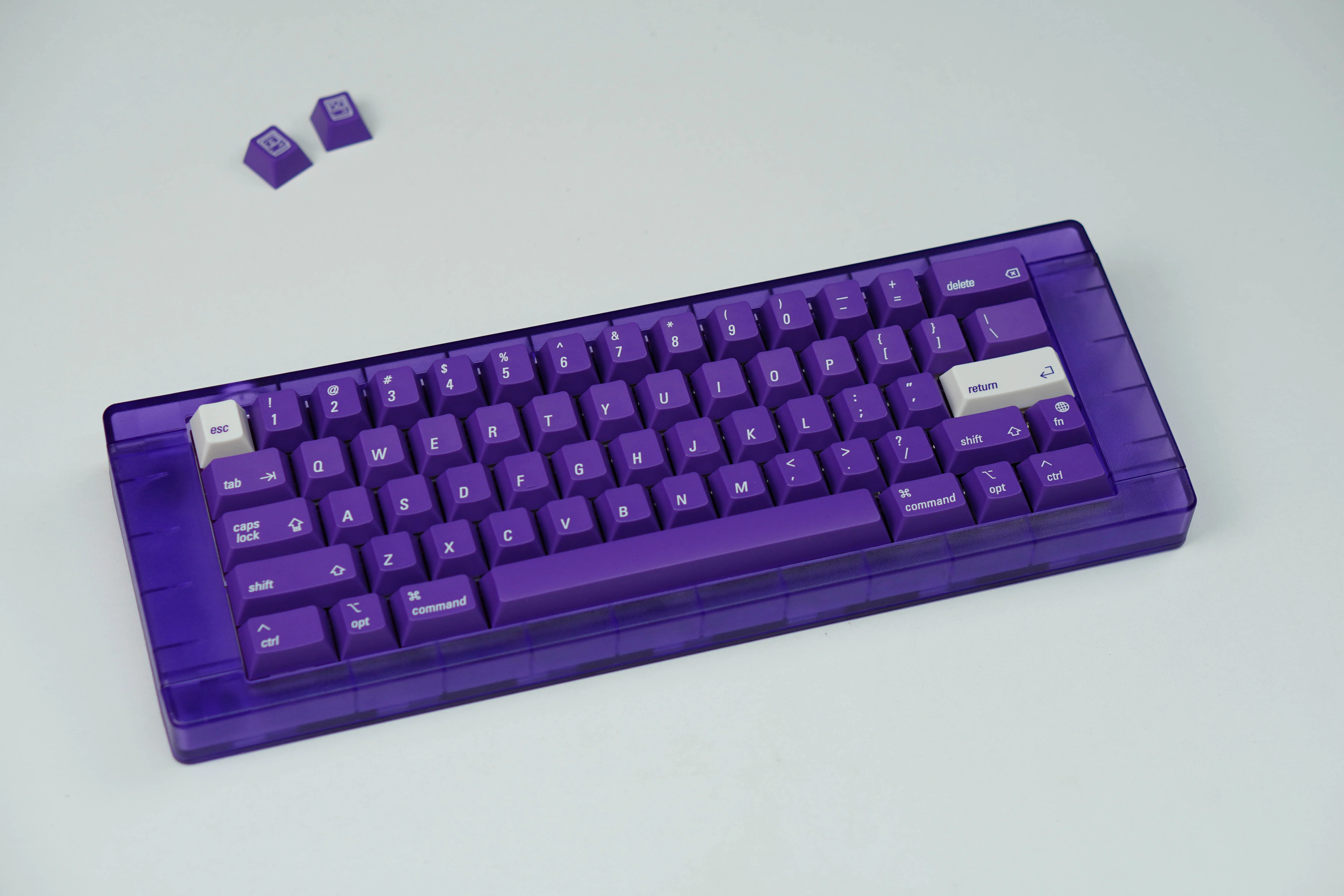 [In Stock] LeleLab Supsup Purpple MacOS Keycap Set - Image 22