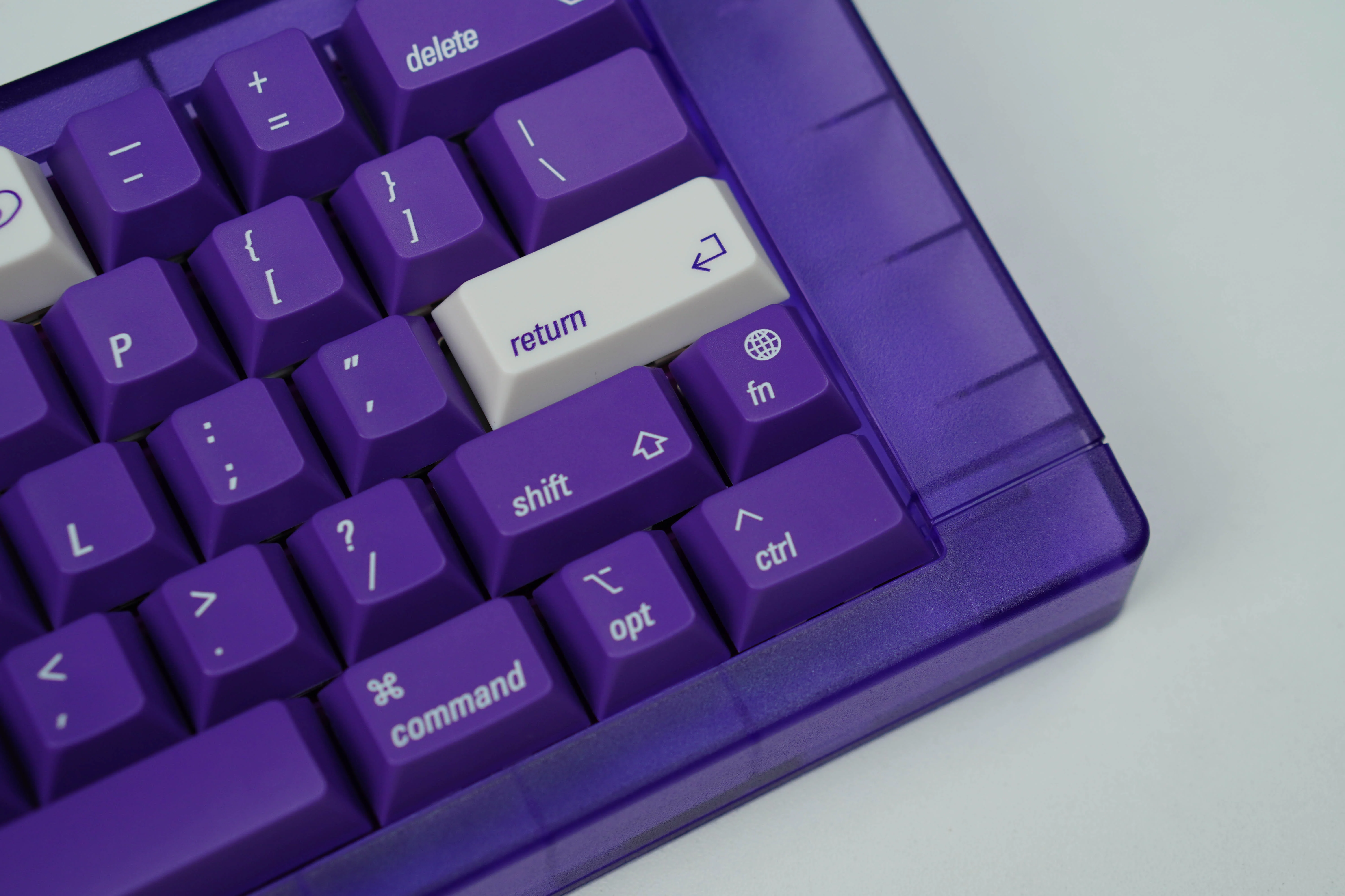 [In Stock] LeleLab Supsup Purpple MacOS Keycap Set - Image 24