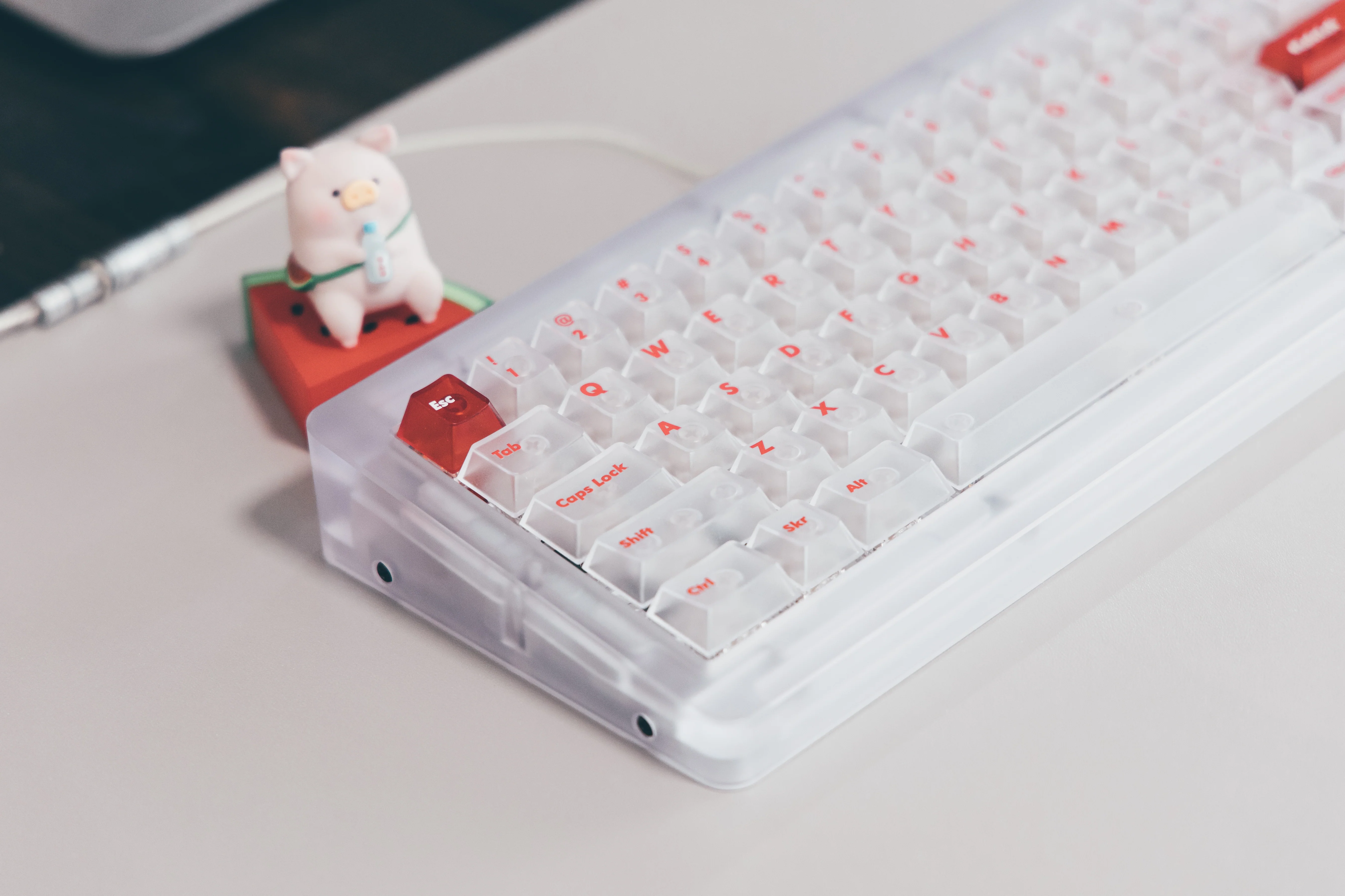 [In Stock] LeleLab Supsup SuperX White Keycap Set - Image 3