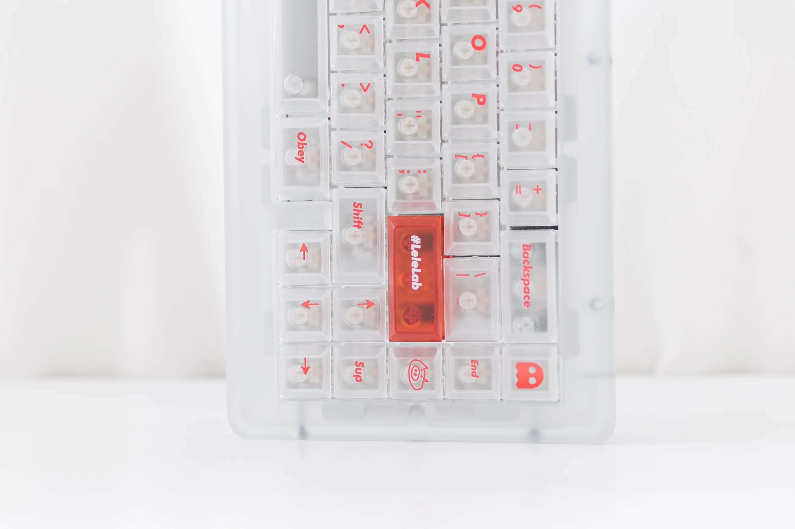 [In Stock] LeleLab Supsup SuperX White Keycap Set - Image 4